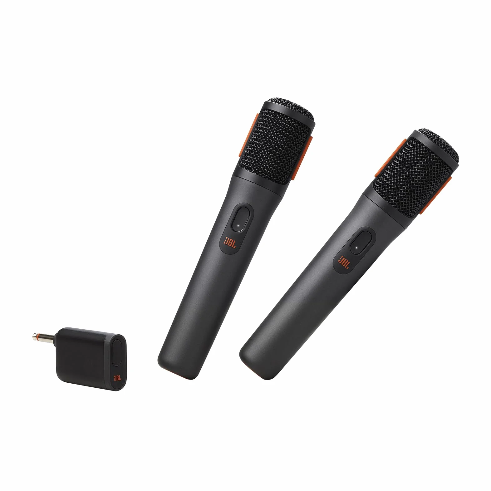 JBL PartyBox Microphone sans Fil 2 Microphones numériques Batterie Rechargeable 20 Heures 700 mAh Voix Claire Son Net Connexion 2,4 GHz