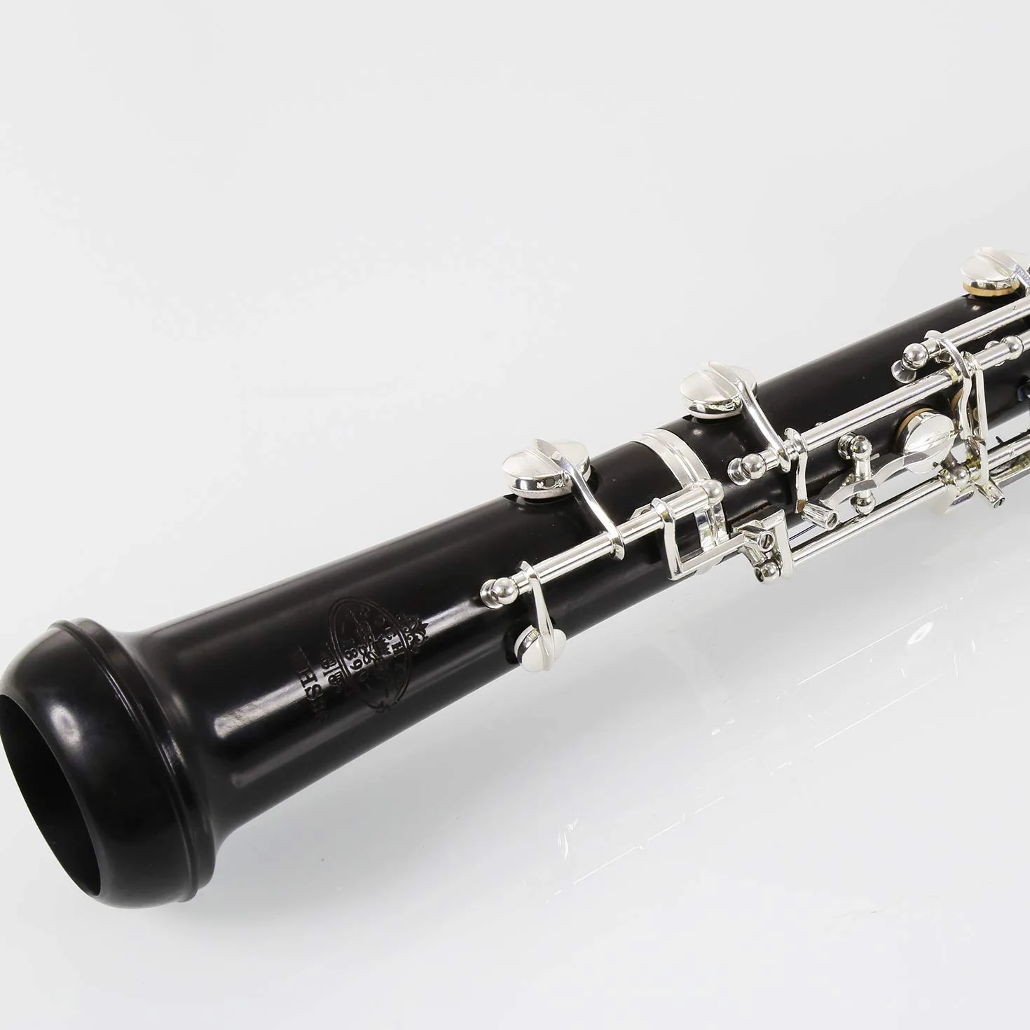 Rochix Oboe Professional WHS36 Ebony Wood Silver Plated Semi Automatic Tone C