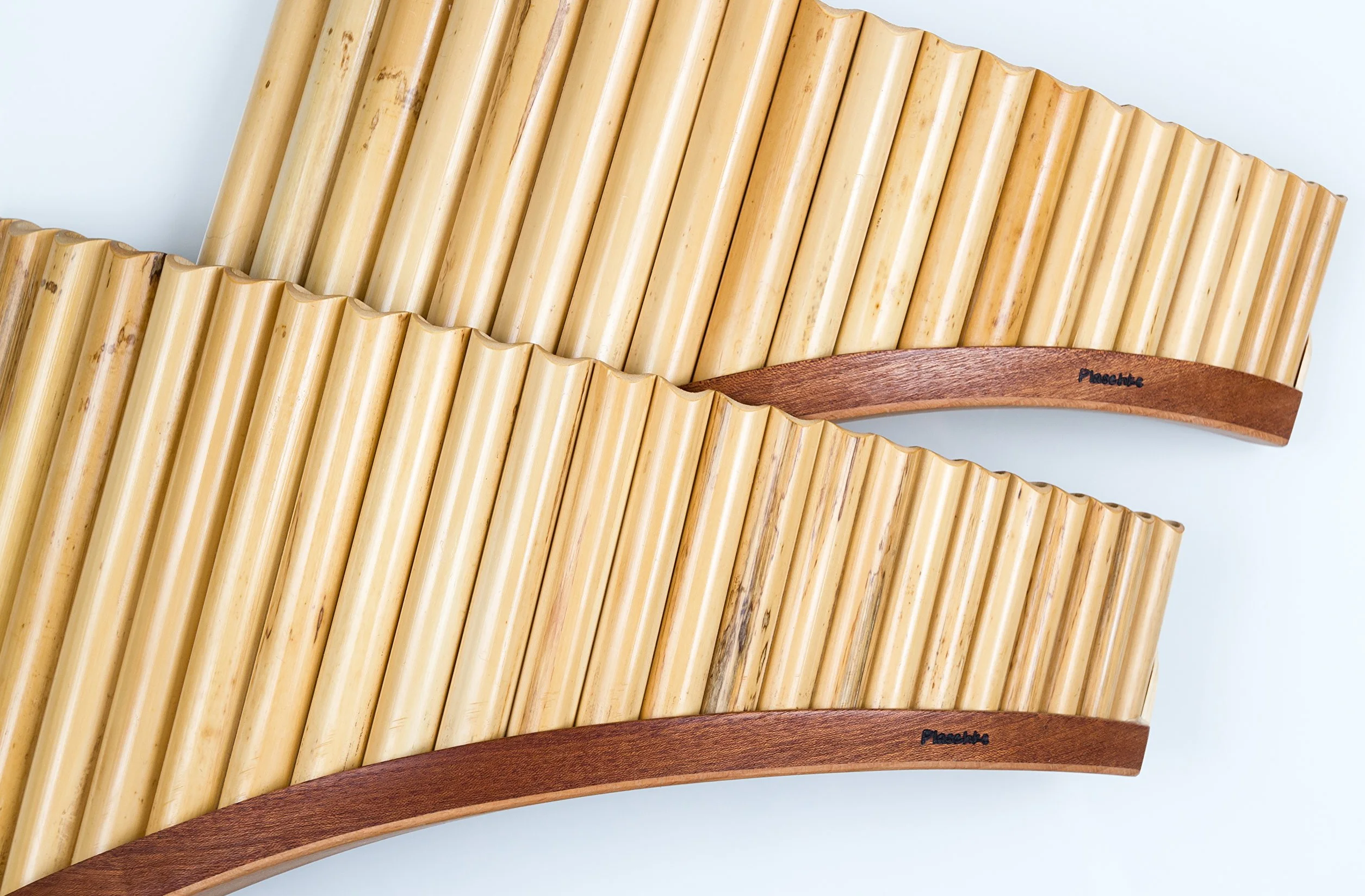 Flûte de Pan Plaschke Premium 25 tubes avec sabot, sacoche et kit d'entretien