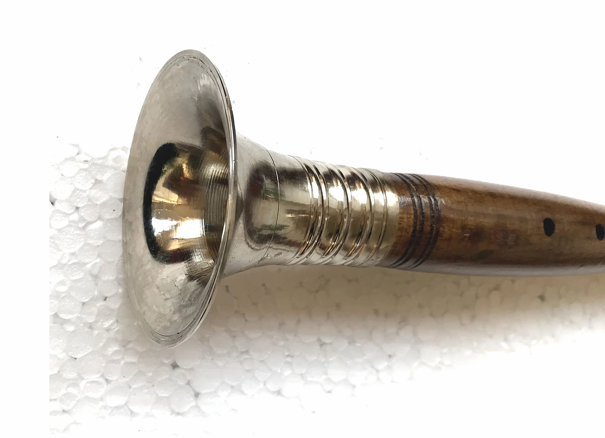 Shehnai Banarasi Instrument de musique à vent en bois 45,7 cm