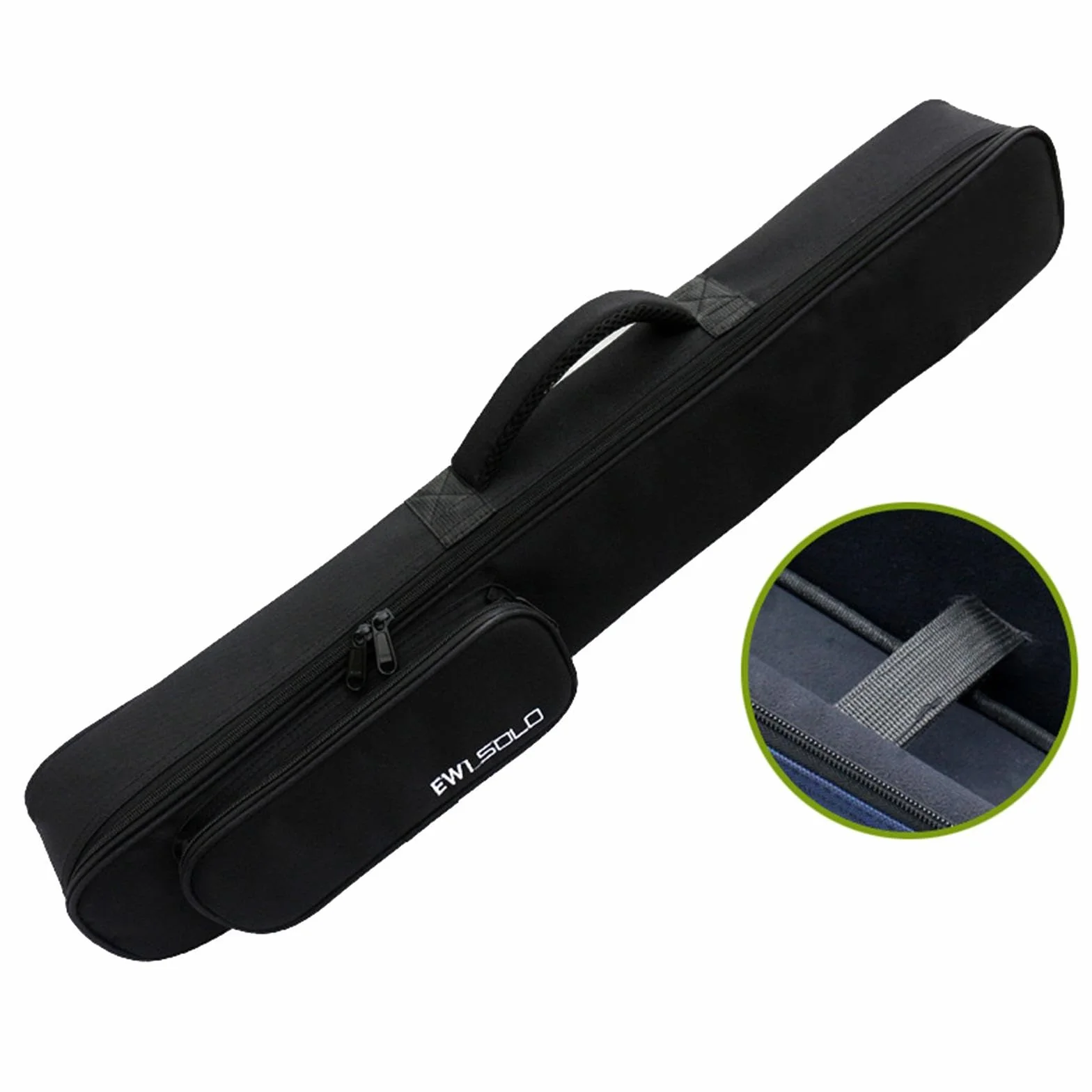 Étui de rangement pour clarinette Saxophone Soprano droit en tissu Oxford noir