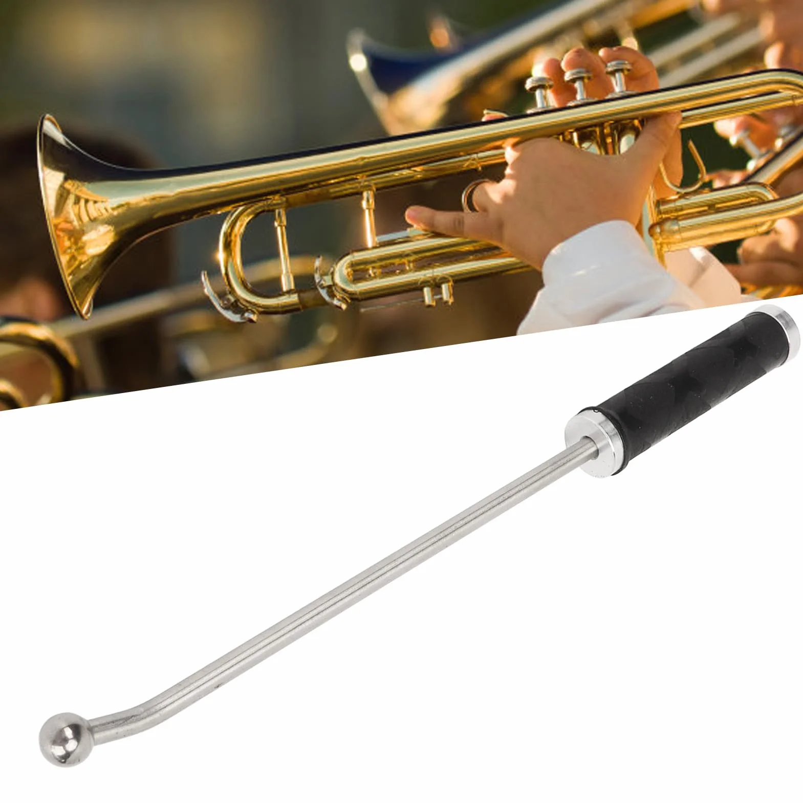 Outils de Débosselage pour Instruments à Vent en Laiton, Kit de Réparation Professionnel avec Marteau en Aluminium
