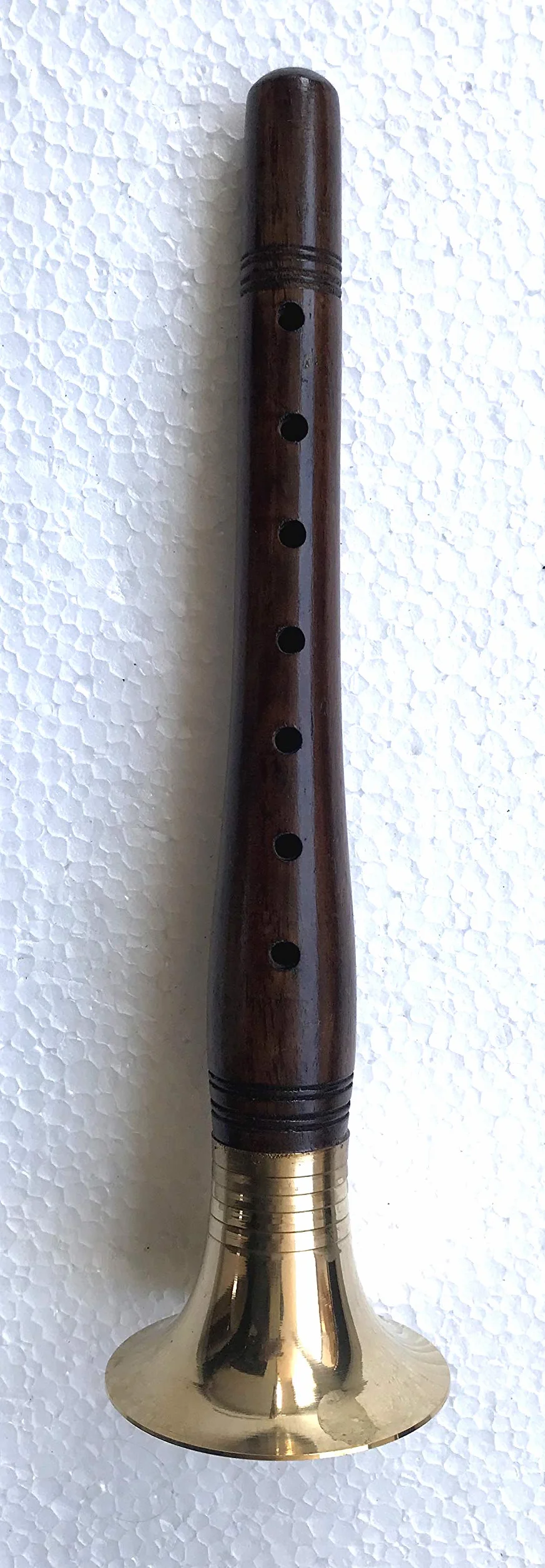 Banarasi Shehnai 12 pouces Instrument de musique à vent en bois fait main Inde