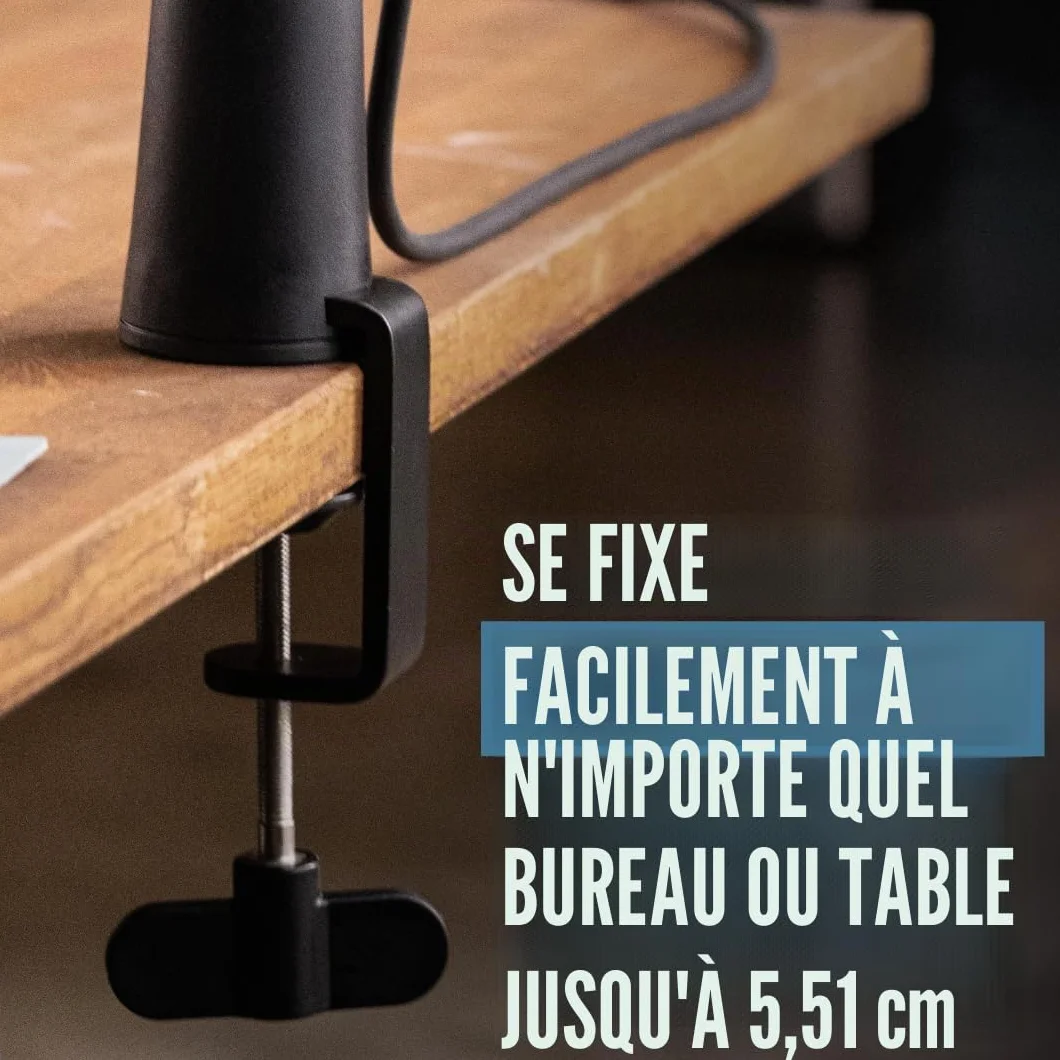Shure Support de microphone à bras articulé monté sur bureau SH-BROADCAST1