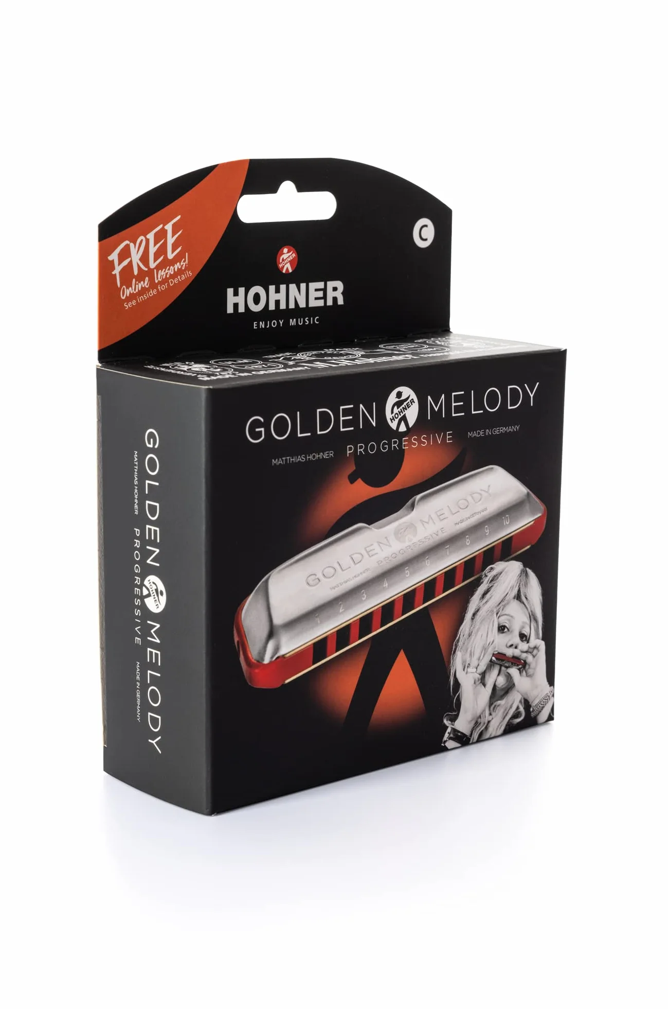 HOHNER Golden Melody Harmonica C
