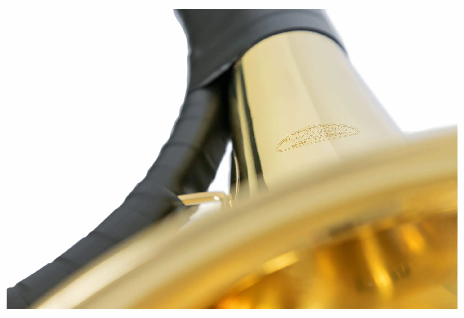 Classic Cantabile PH-400 Bb-Parforcehorn Cor de chasse laiton verni clair avec embouchure et étui