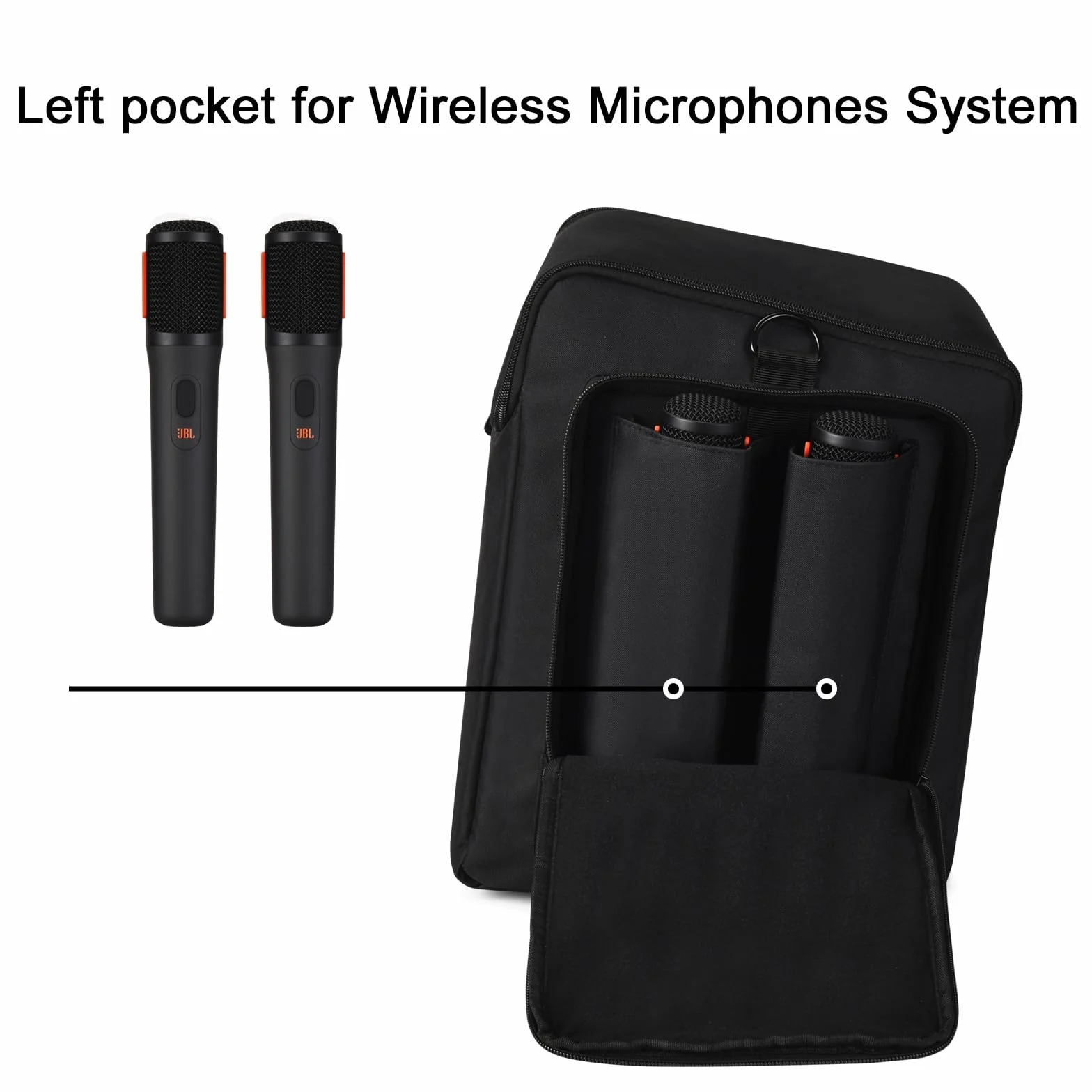 Étui Transport Housse Protection Sac Voyage pour JBL PARTYBOX Encore 2 / PartyBox Encore Essential Enceinte Portable Noir