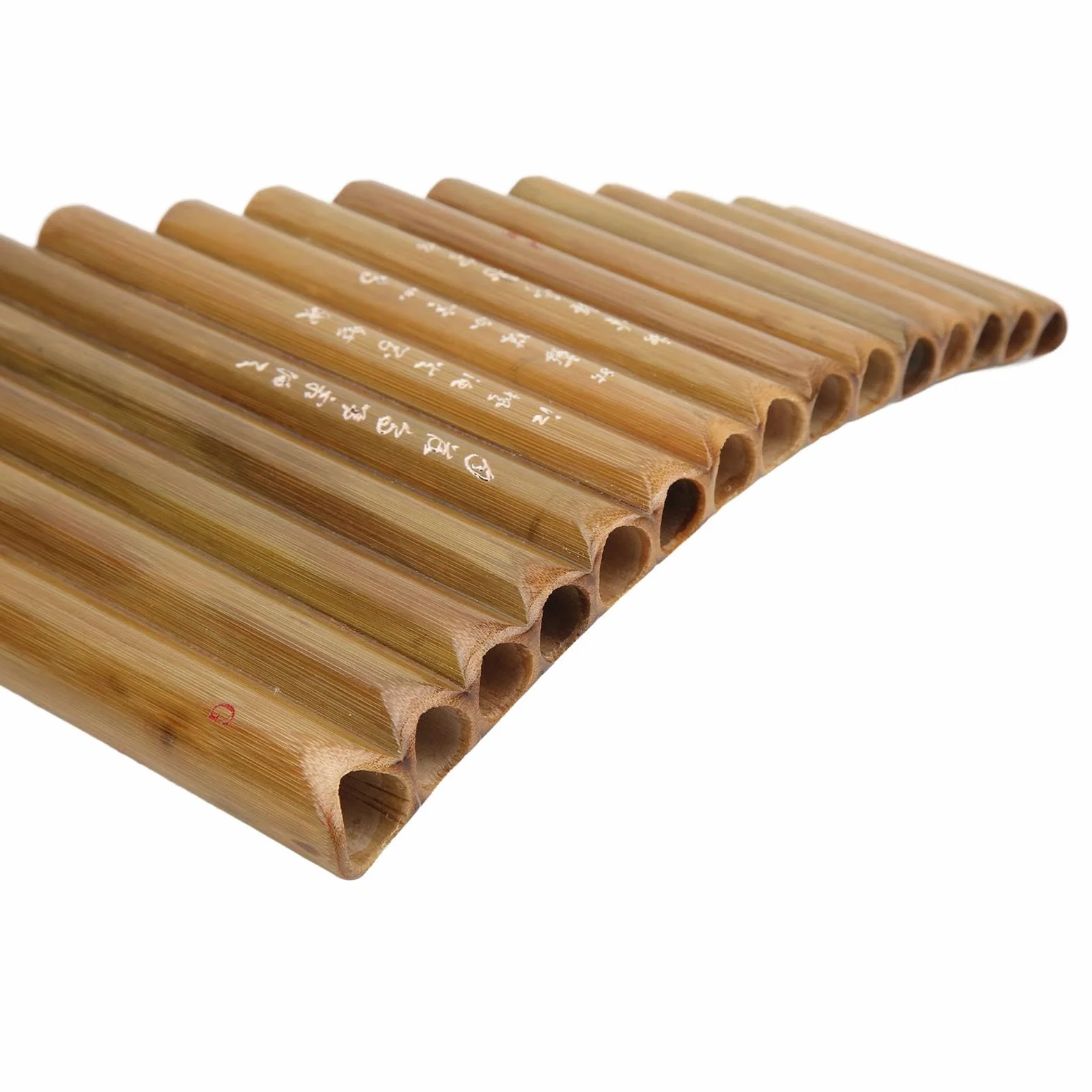 Flûte de Pan en Bambou Naturel Touche G Facile à Apprendre