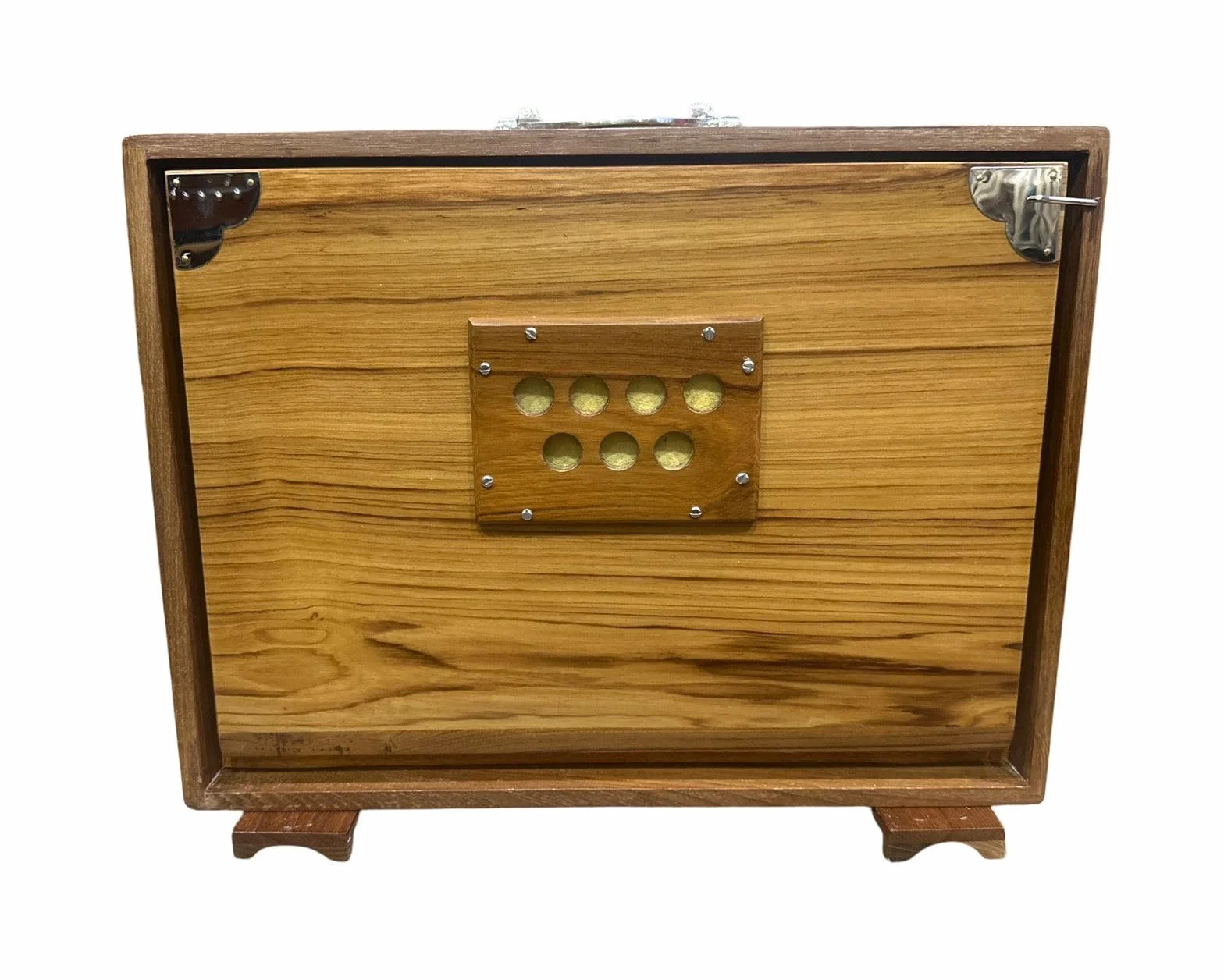 Shruti Box 38 x 25 x 8 cm Bois de teck et contreplaqué 440 Hz 432 Hz