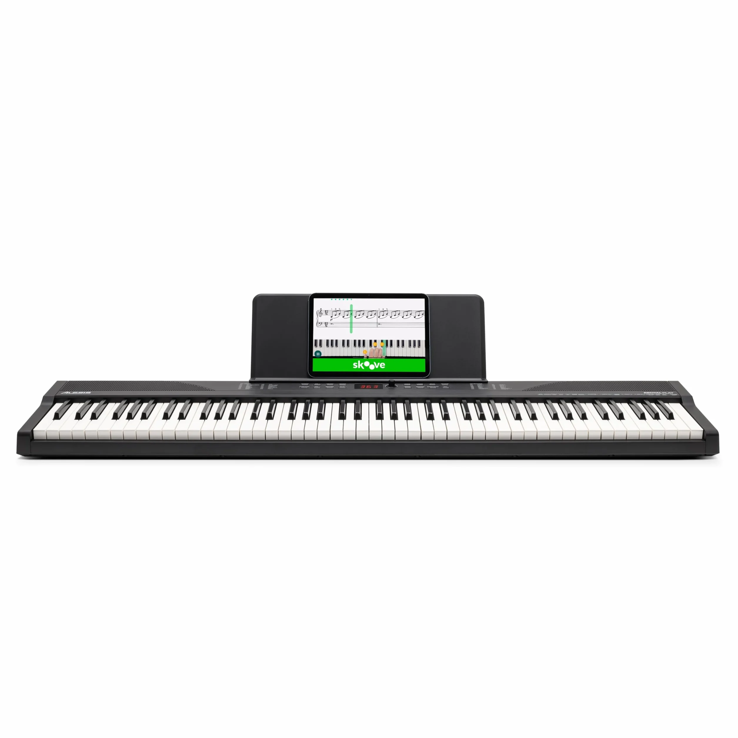 Alesis Piano Numérique 88 Touches avec 480 Sons, Haut-Parleurs, MIDI USB, Sac de Transport, Support, Casque, Pédale