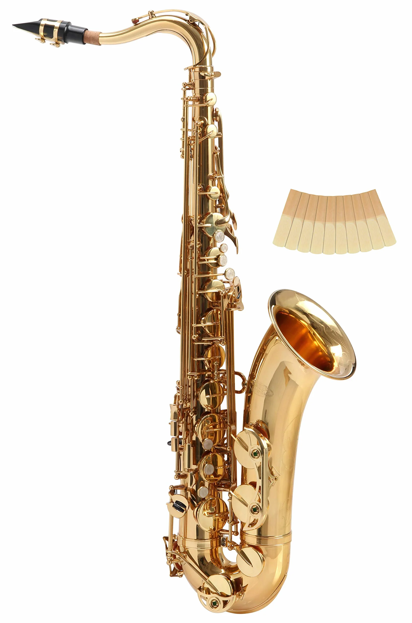 Classic Cantabile TS-450 Saxophone Ténor Sib Pack Économique 10 Anches