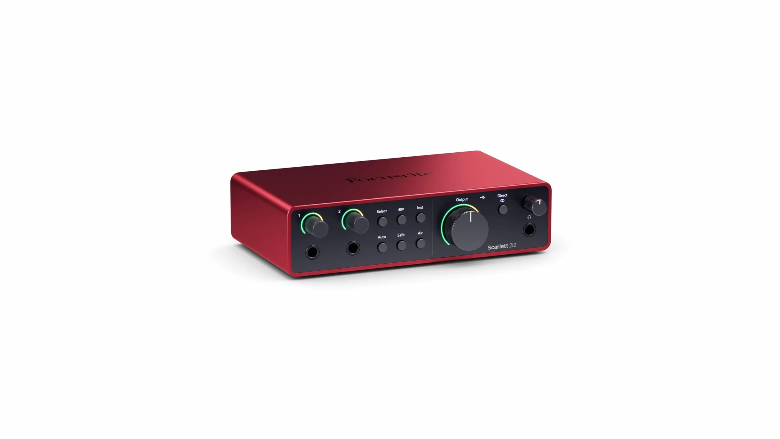 Focusrite Scarlett 2i2 4th Gen interface audio USB enregistrement streaming podcast