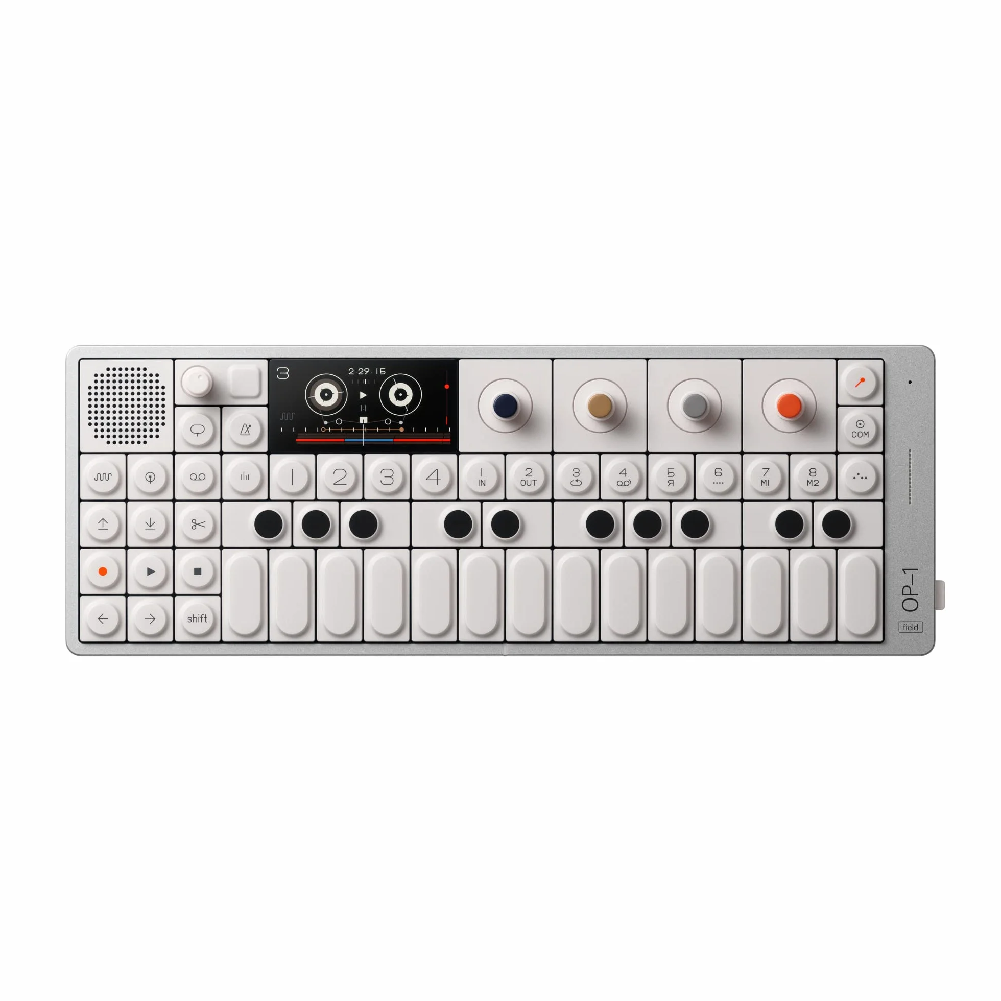 Teenage Engineering OP-1 Field Synthétiseur Portable avec Haut-parleur Intégré, Bluetooth Midi, USB-C, 24h Autonomie