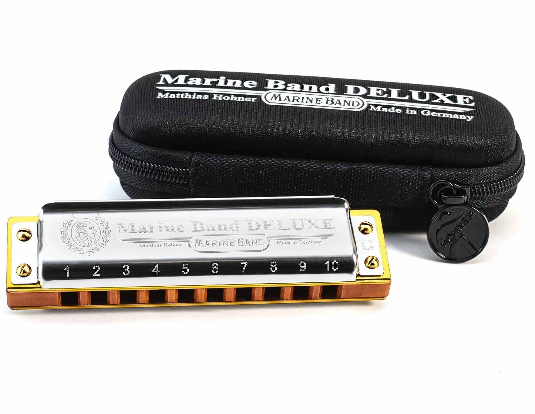 Harmonica HOHNER Marine Band Deluxe 200520 C Tonalité DO