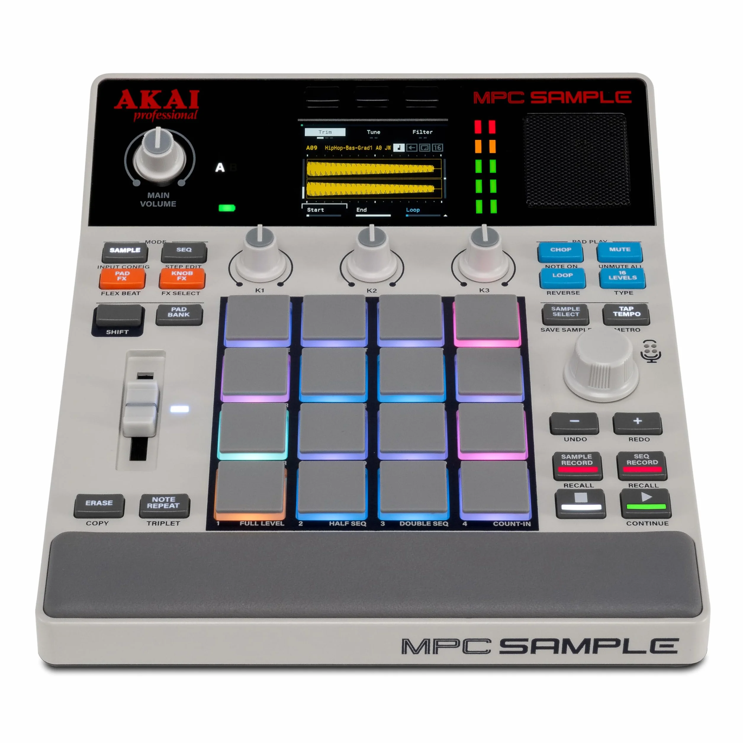 Akai Professional MPC Sample Sampler Portable Autonome avec Batterie Rechargeable USB-C