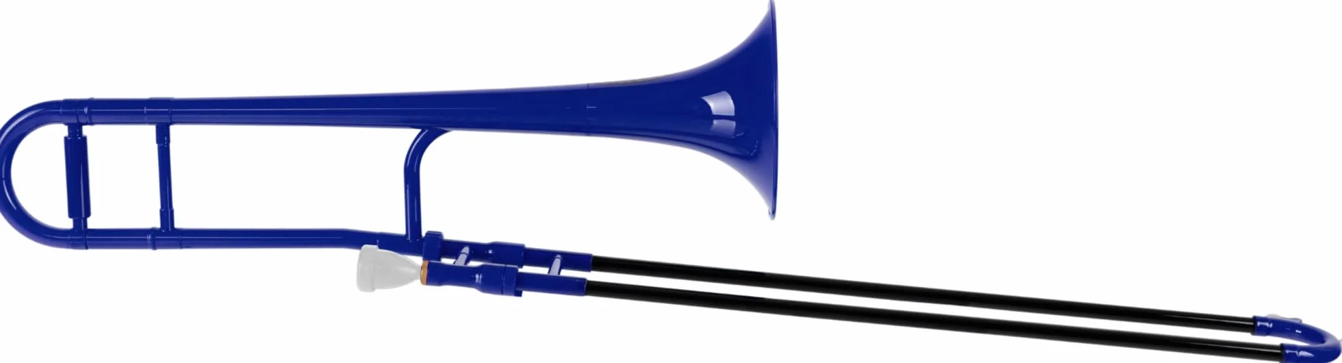 Classic Cantabile MardiBrass Trombone Ténor en ABS Bb 660g léger 12 mm bleu