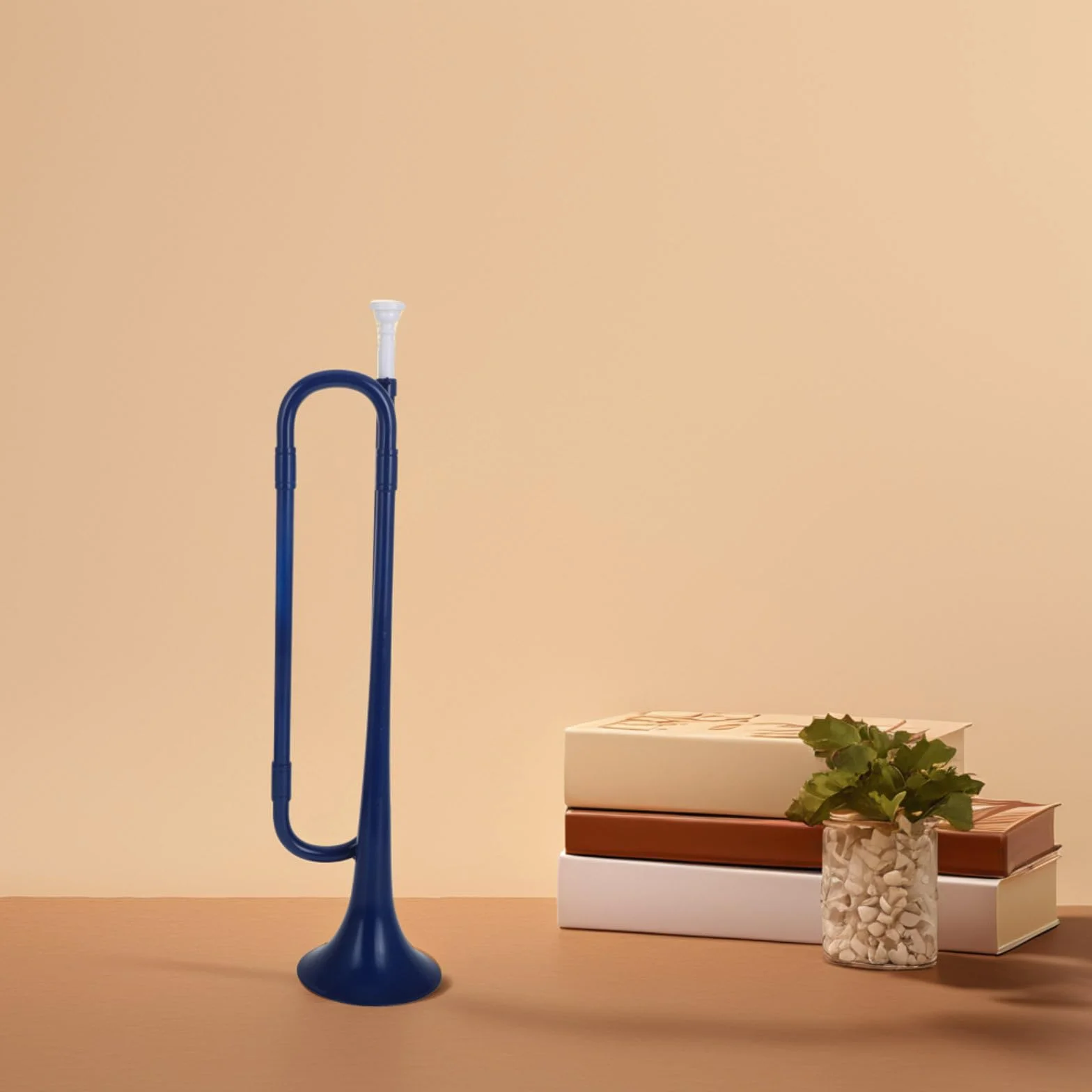 TOYANDONA Trompette Clairon Abs Instrument De Musique Étudiant Bleu