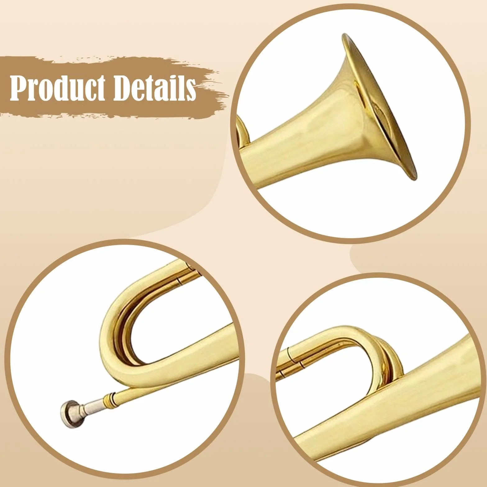 Trompette Portable pour Enfants avec Embouchure