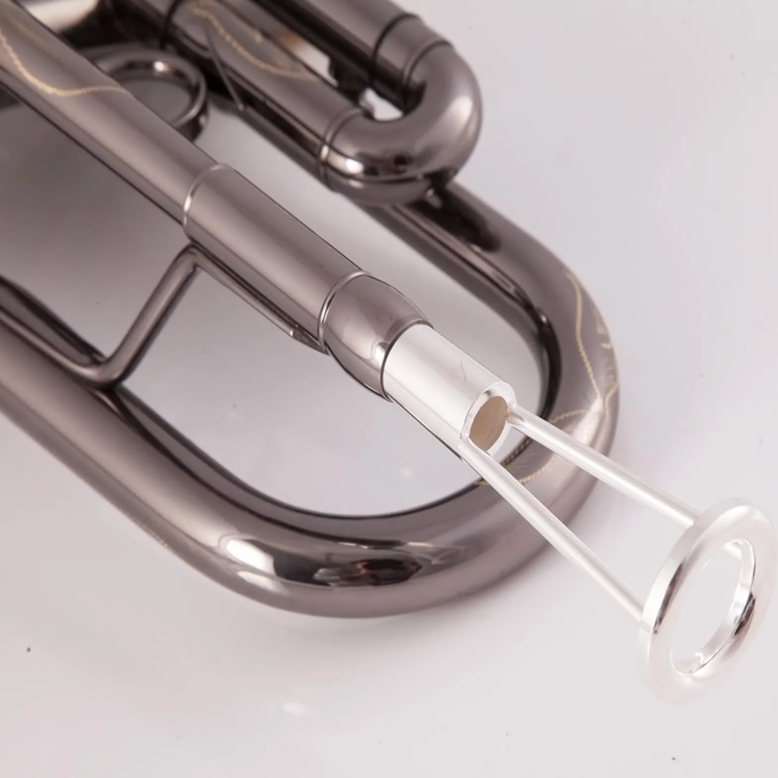 Entraîneur d'embouchure de trompette en métal, dispositif d'entraînement creux, constructeur de muscles des lèvres