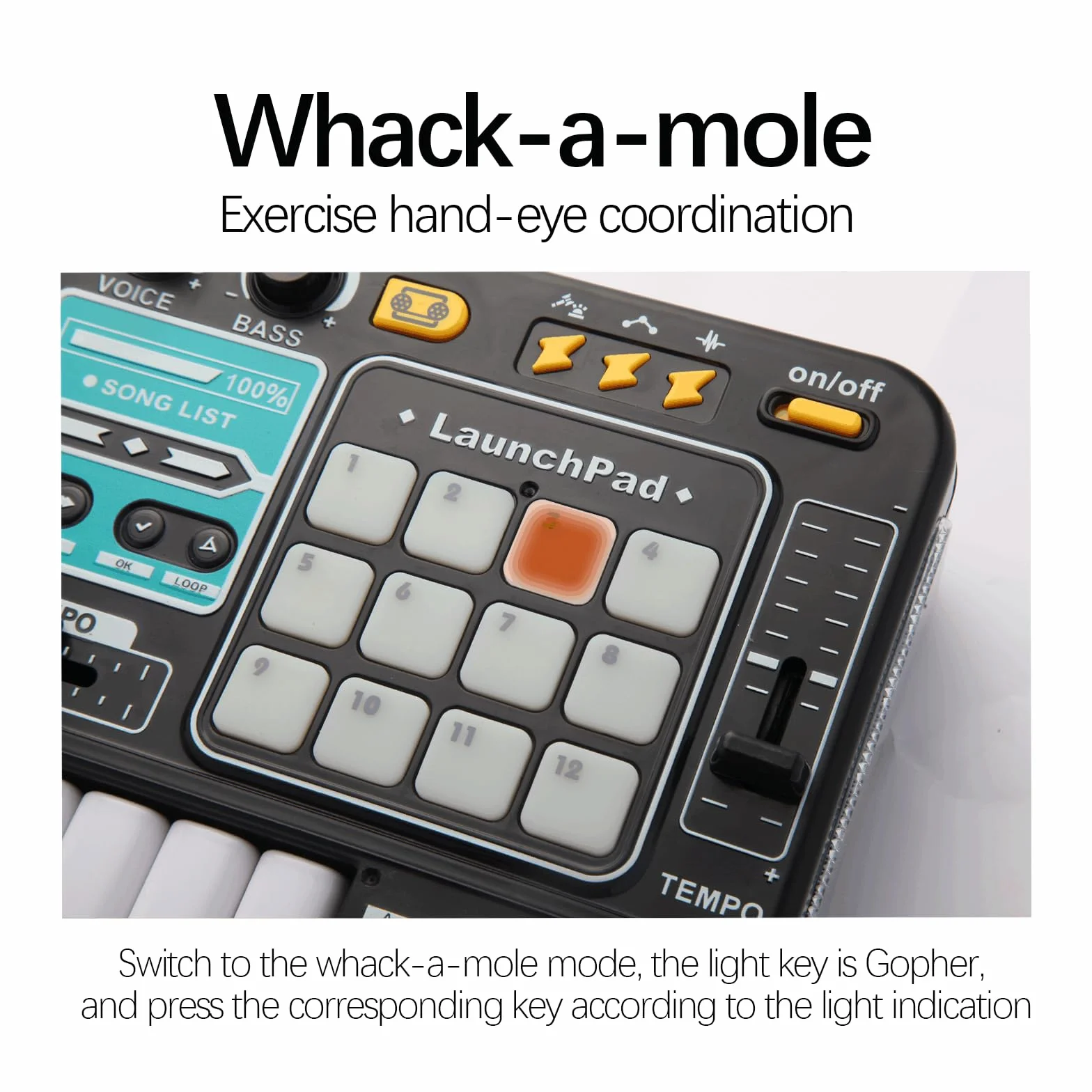 Le mixeur DJ et le lecteur de disques pour enfants avec microphone Bluetooth