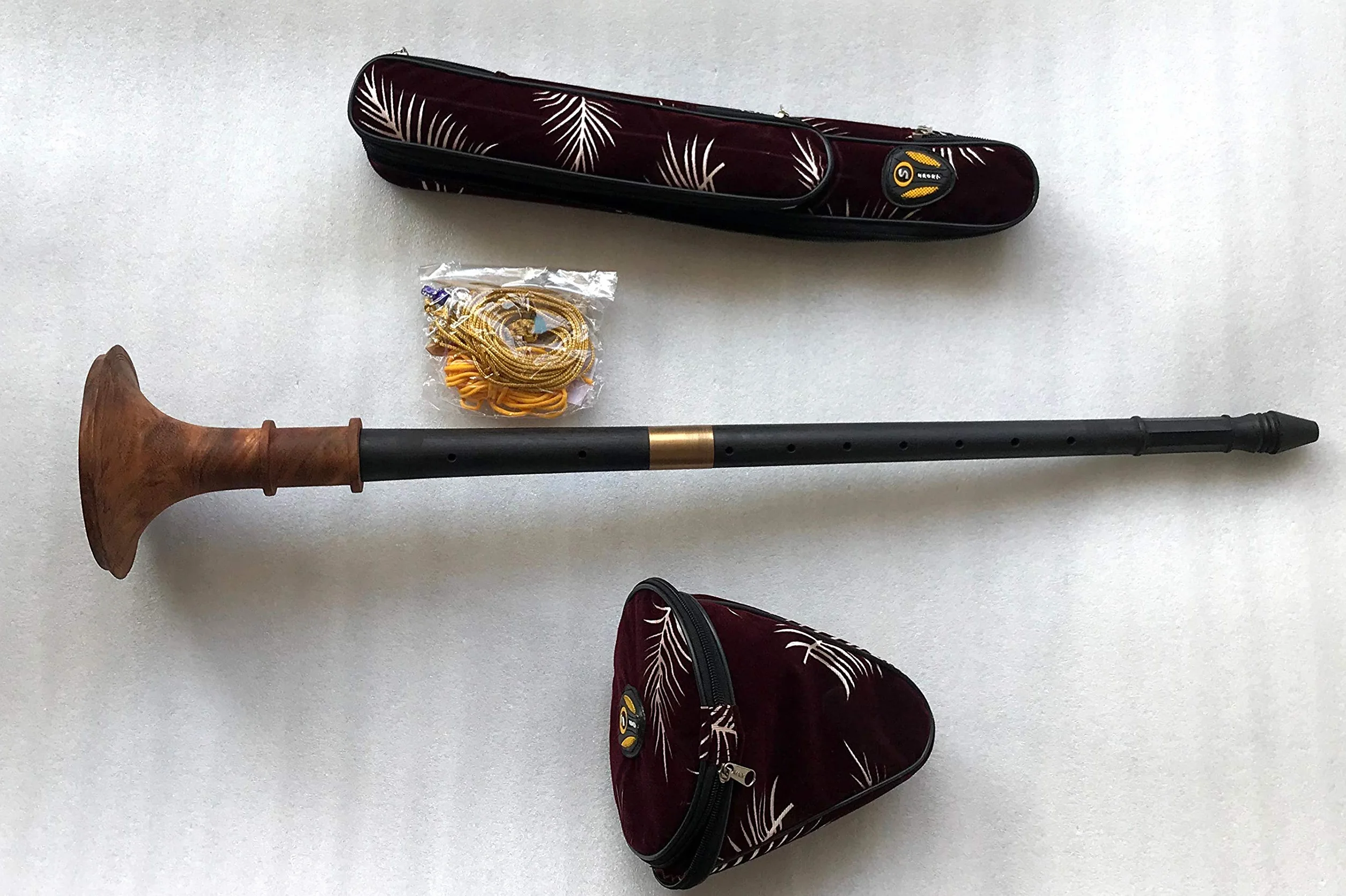 Nadaswaram Shehnai du Sud de l'Inde Instrument classique Pliable
