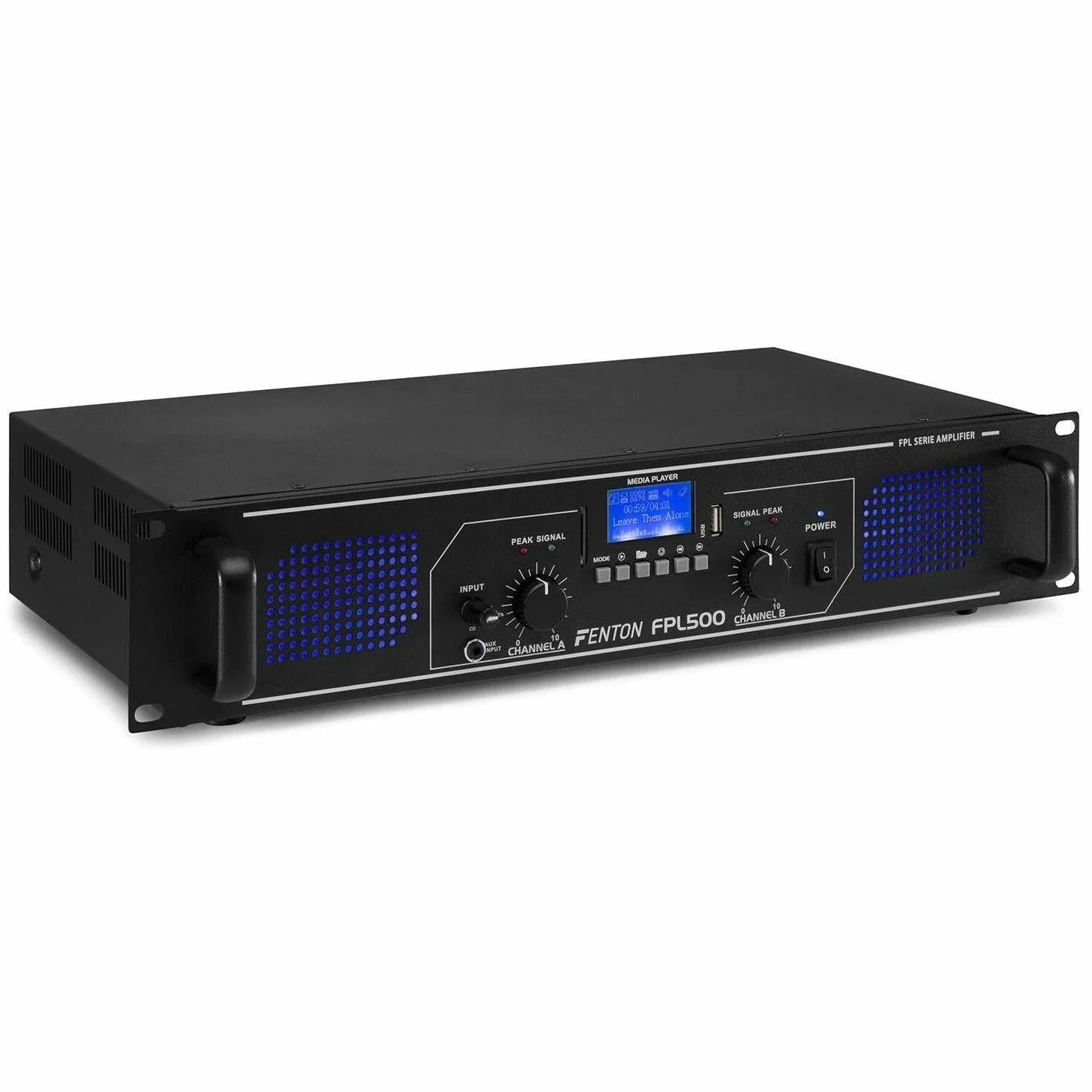 Fenton Kit DJ Max26 2 Enceintes 1200 Watts Bluetooth Lecteur MP3 Télécommande