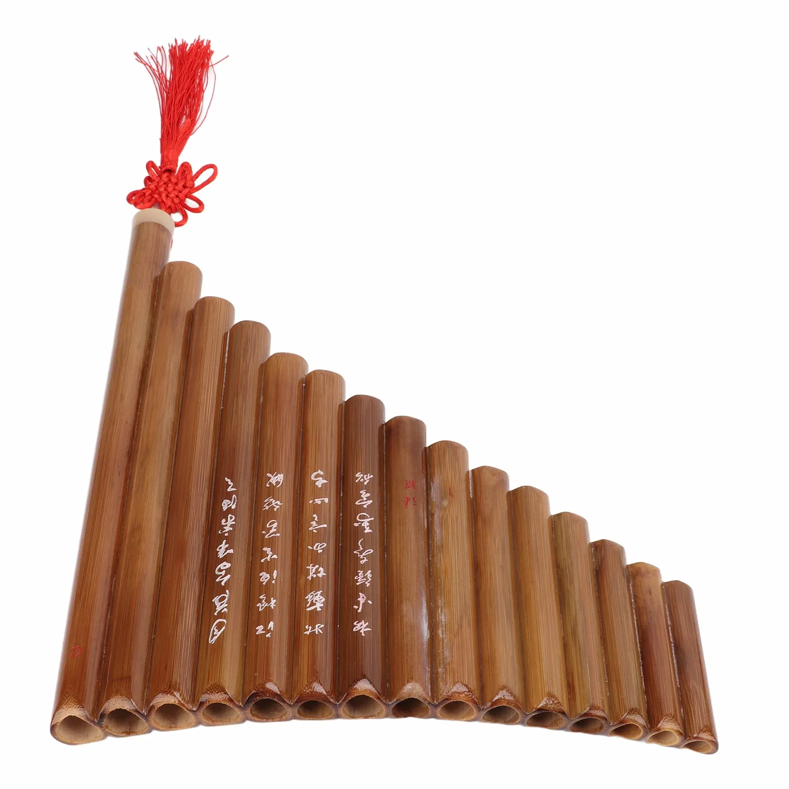 Pan Flute 15 Pipes G Tone Chinois Pan Pipe Instrument Flûte De Pan En Bambou
