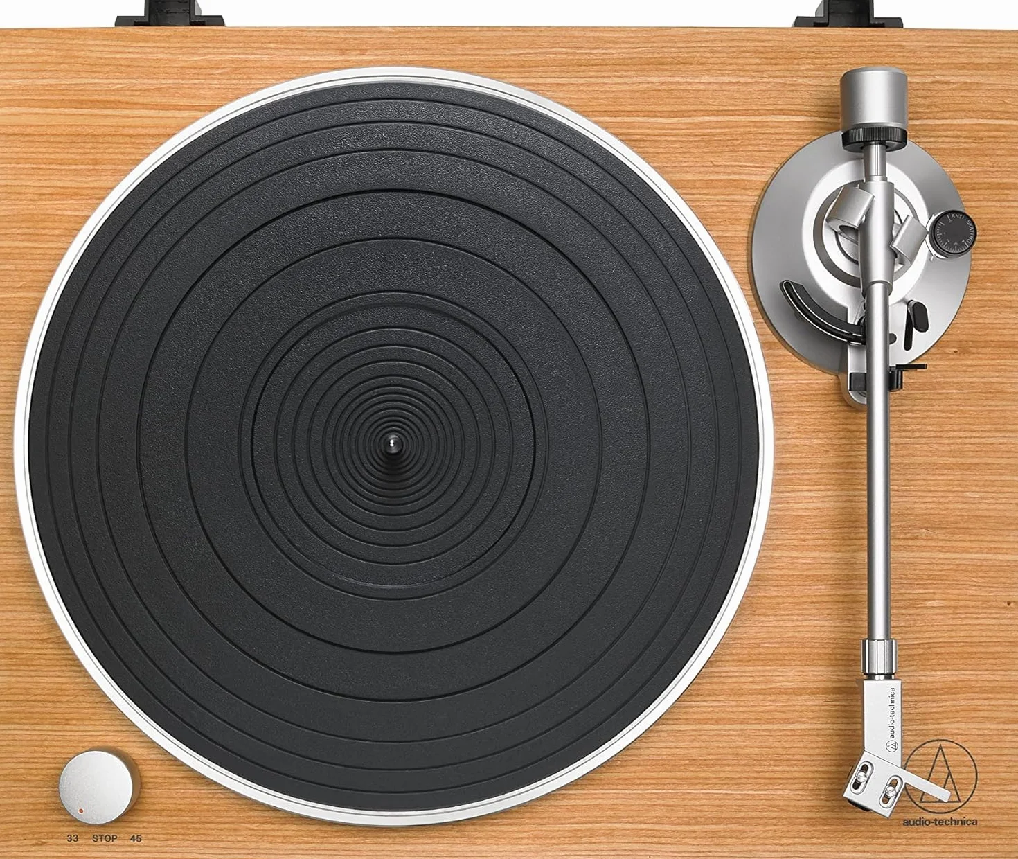 Audio-Technica AT-LPW30TK Platine Vinyle Entièrement Manuelle Teck