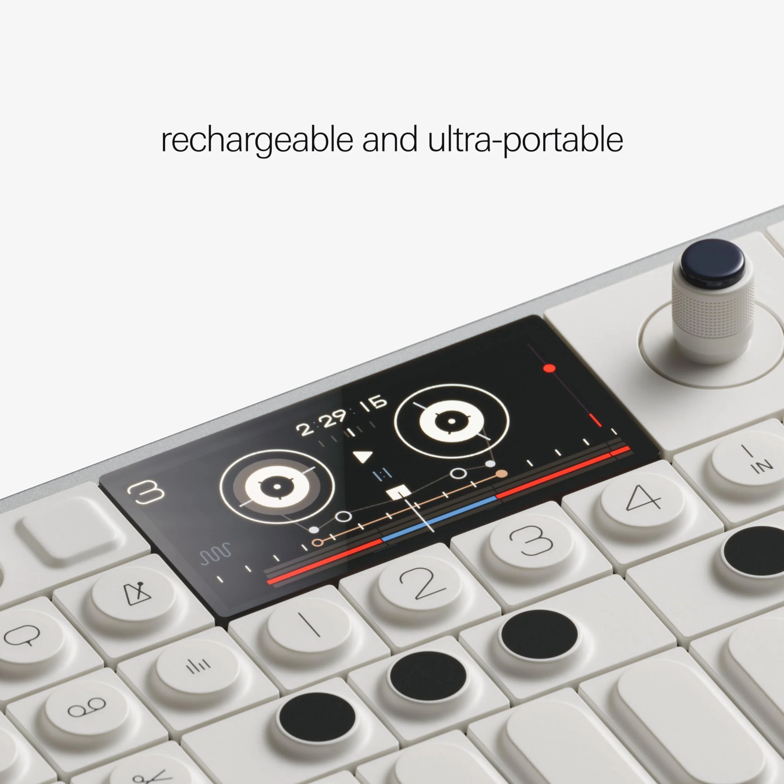Teenage Engineering OP-1 Field Synthétiseur Portable avec Haut-parleur Intégré, Bluetooth Midi, USB-C, 24h Autonomie