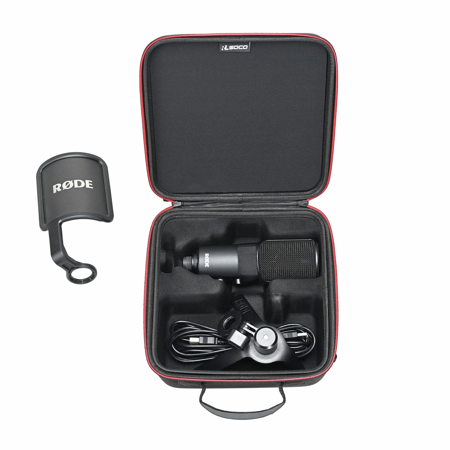 RLSOCO Étui pour RØDE NT-USB+/NT-USB Microphone