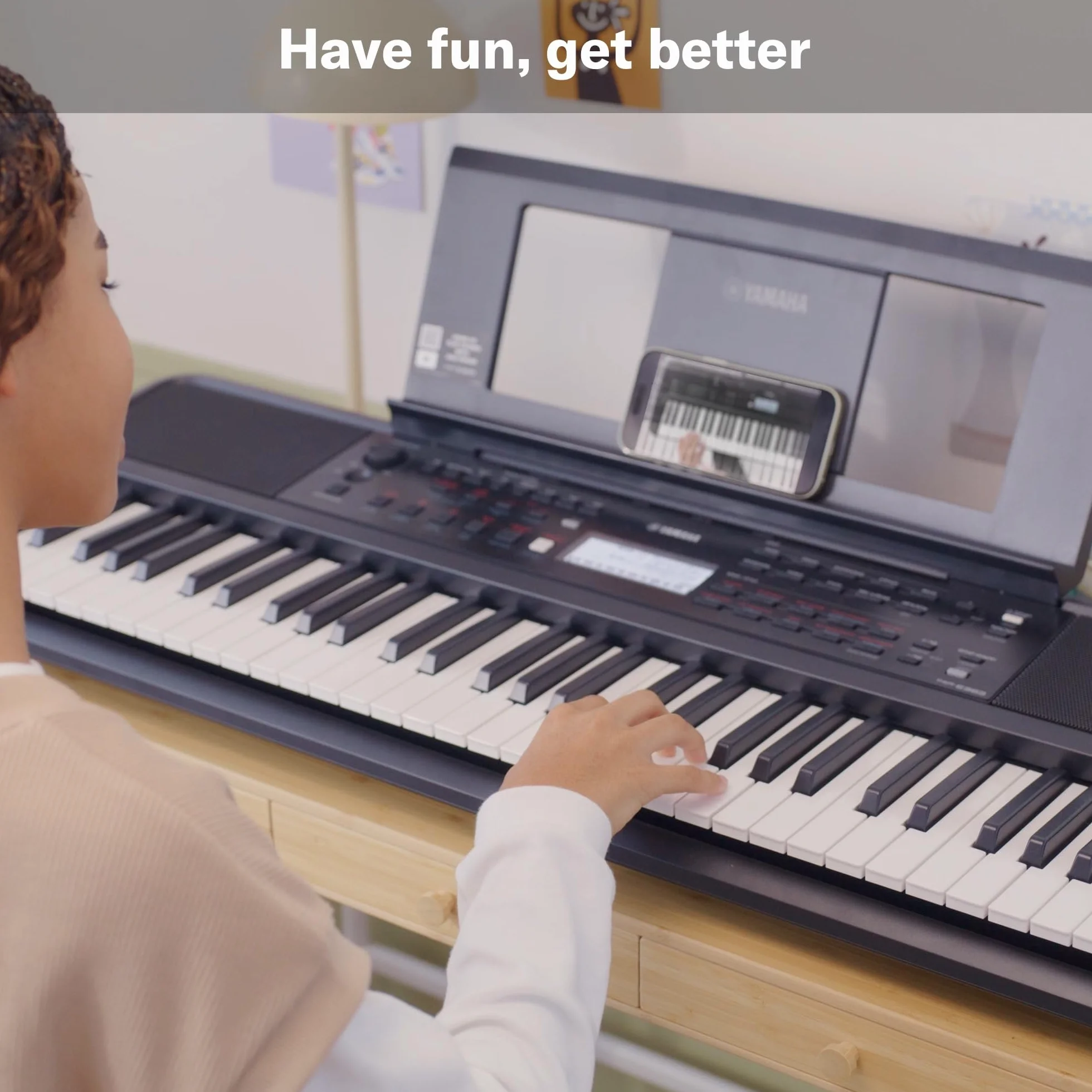 Yamaha PSR-E383 Clavier portable 650 voix polyphonie 48 notes