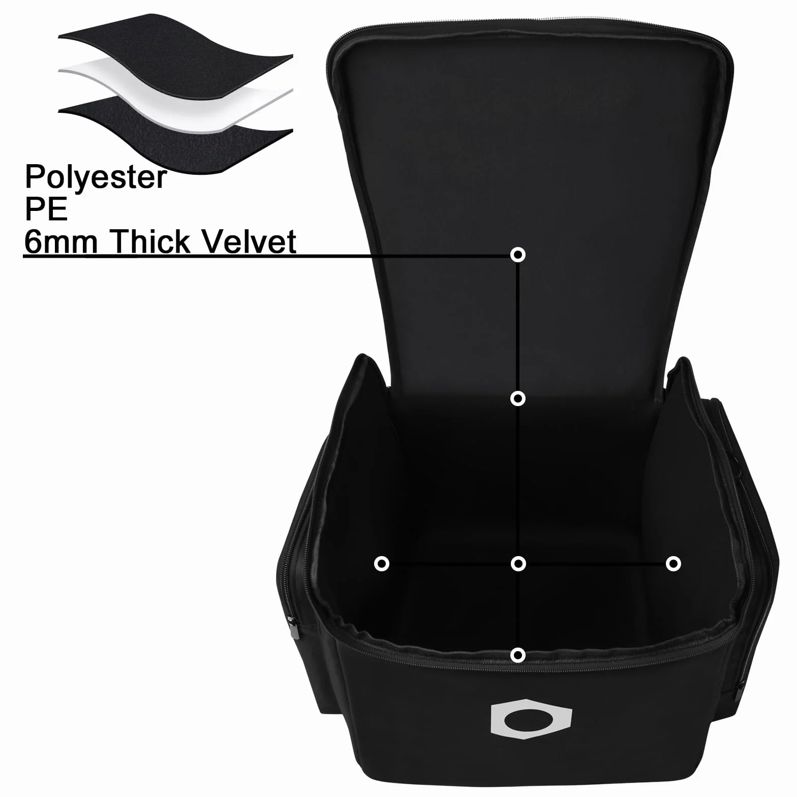 Étui Transport Housse Protection Sac Voyage pour JBL PARTYBOX Encore 2 / PartyBox Encore Essential Enceinte Portable Noir
