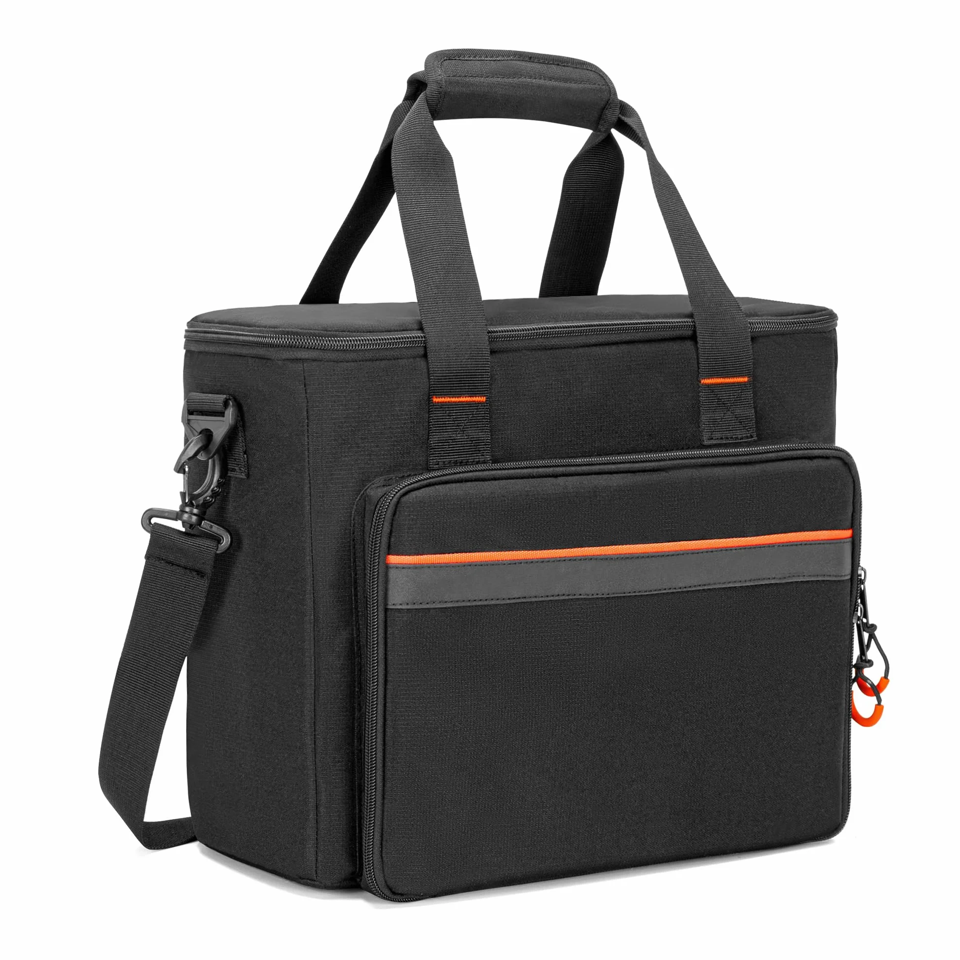 PGmoon Étui de Transport pour Microphone sans Fil 6 Emplacements, Sac Rembourré pour Chant Karaoké