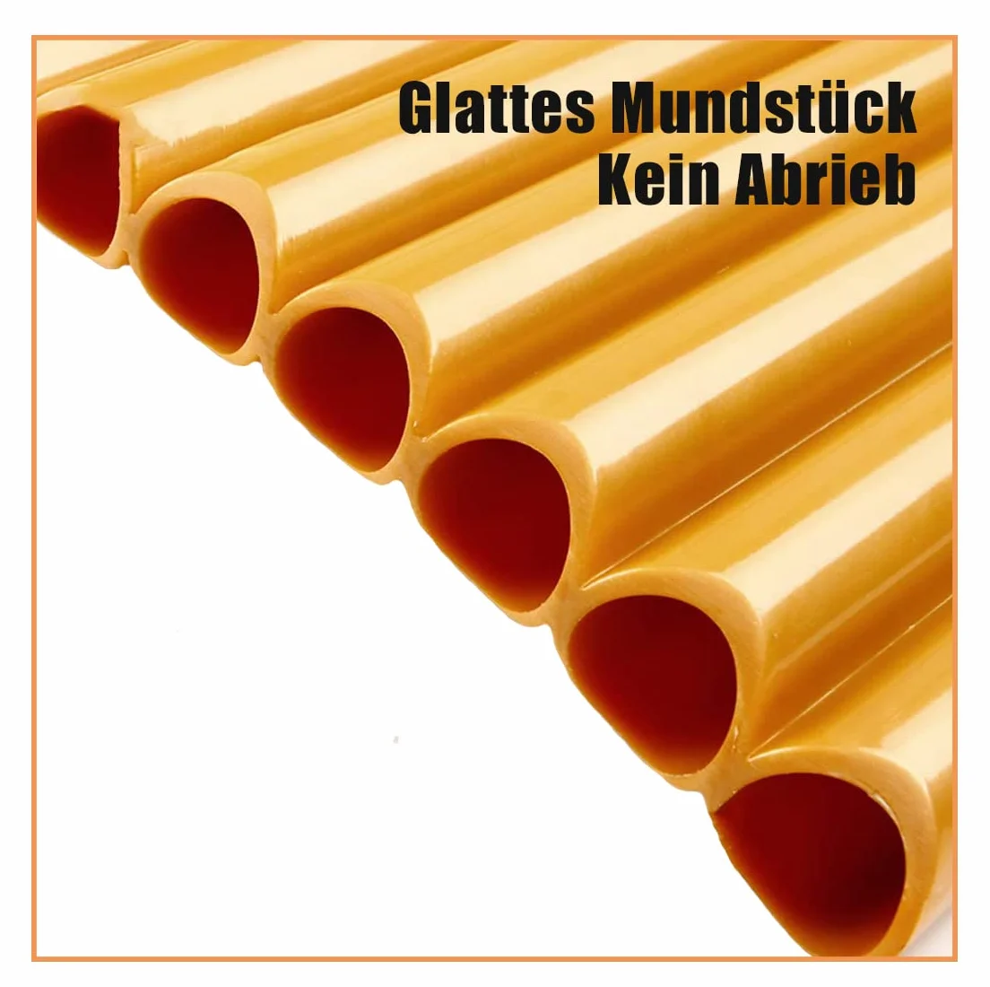 Panflute De ABS 22 Tubes Panpipes en Plastique Flûte De Pan Roumanie Instrument De Musique
