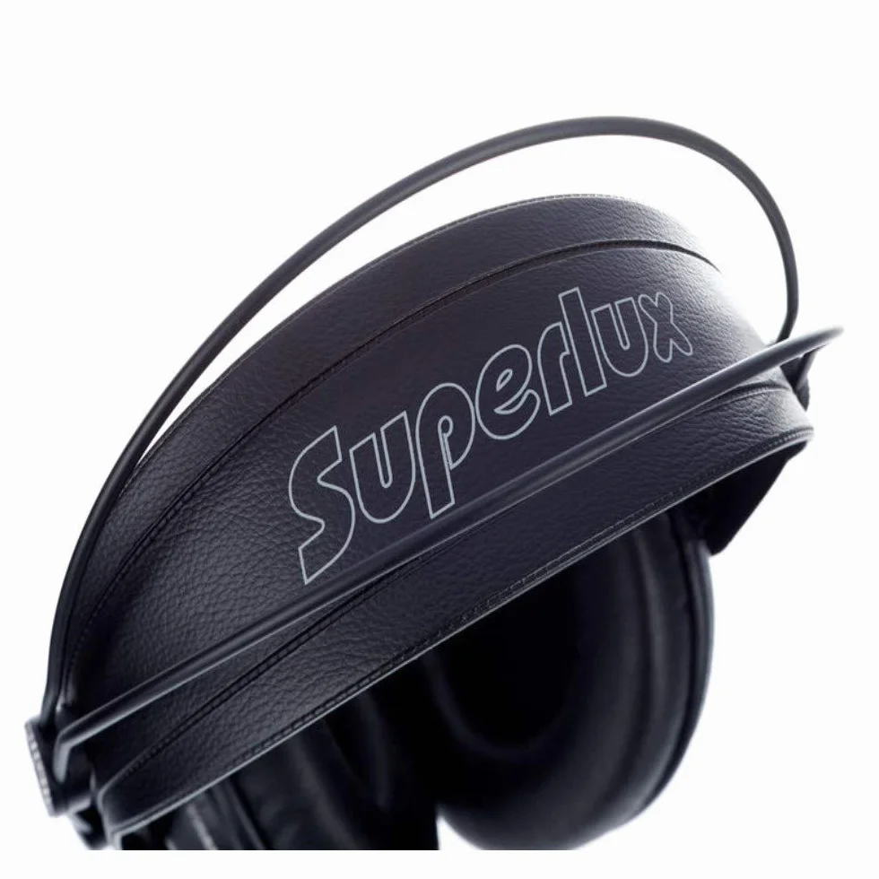 Superlux HD662B Noir Circumaural Casque Audio 10-30000 Hz 98 DB 2,5 m