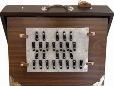 Boîte spéciale 25 clés Shruti 440 Hz lot 2 anches