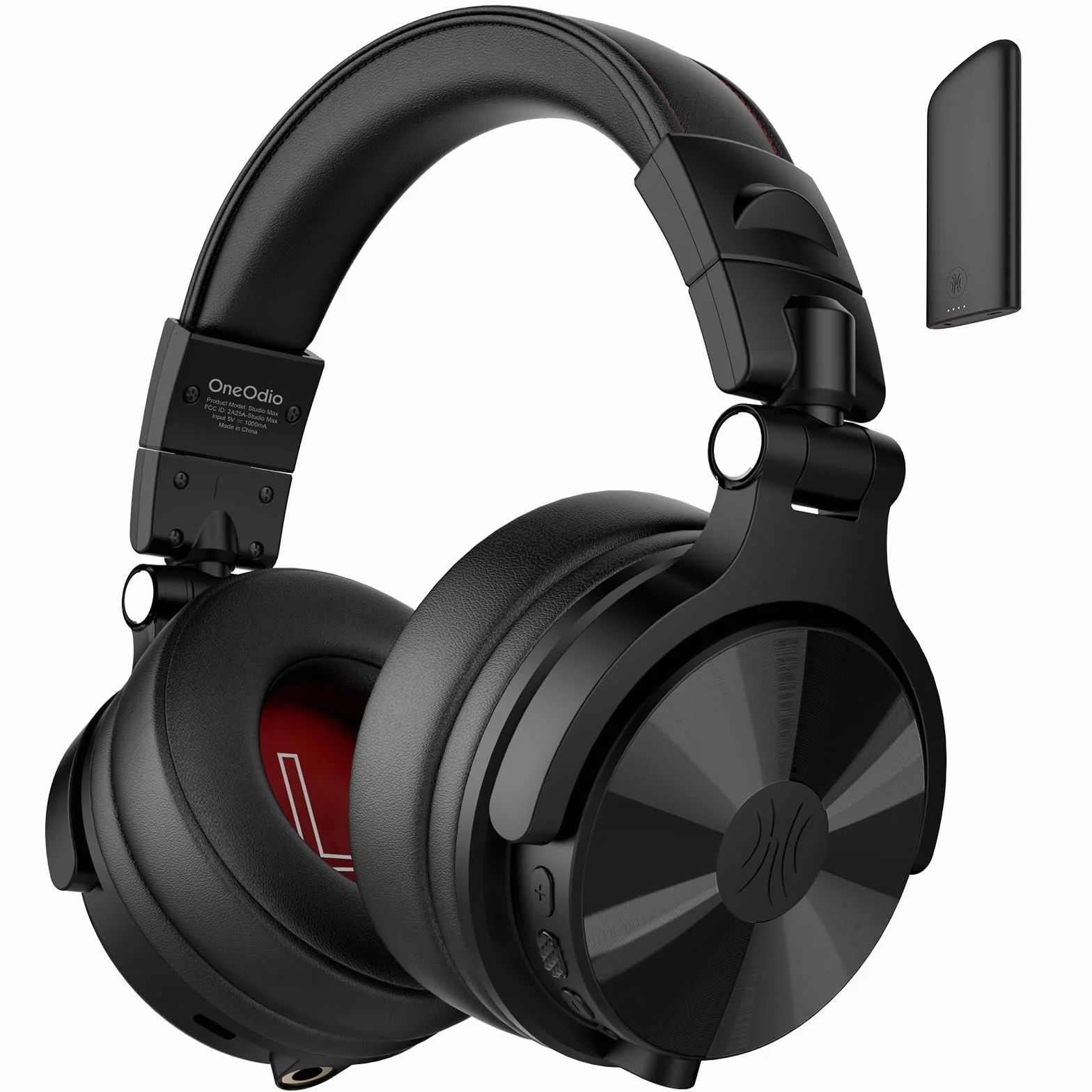 OneOdio Studio Max 1 Casque Bluetooth DJ sans fil, 120 h autonomie, Hi-Res/LDAC Audio, faible latence 20 ms, connexion Dongle/Bluetooth/6,35 mm/3,5 mm