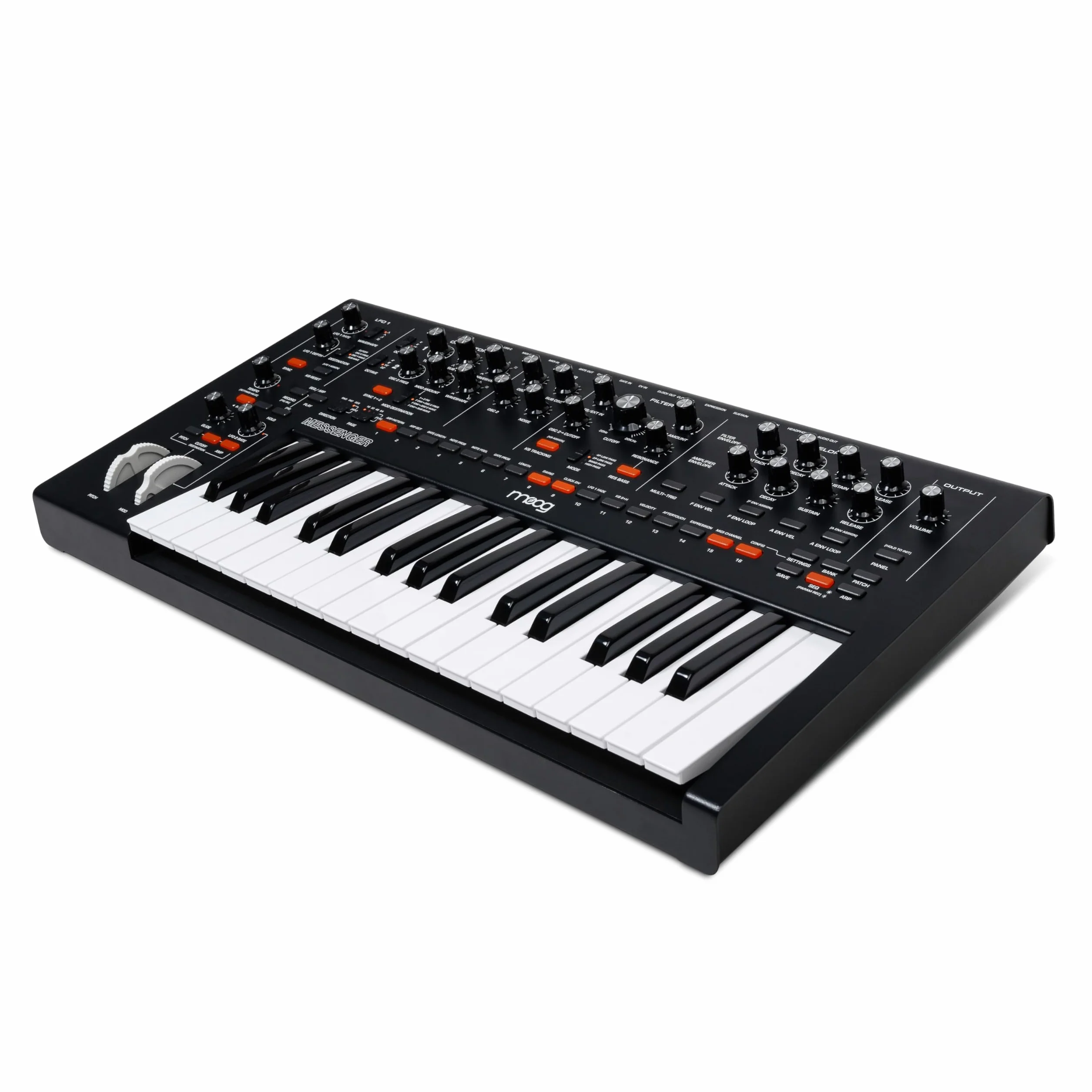 MOOG Messenger Synthétiseur Monophonique Analogique 32 Touches Séquenceur 64 Pas
