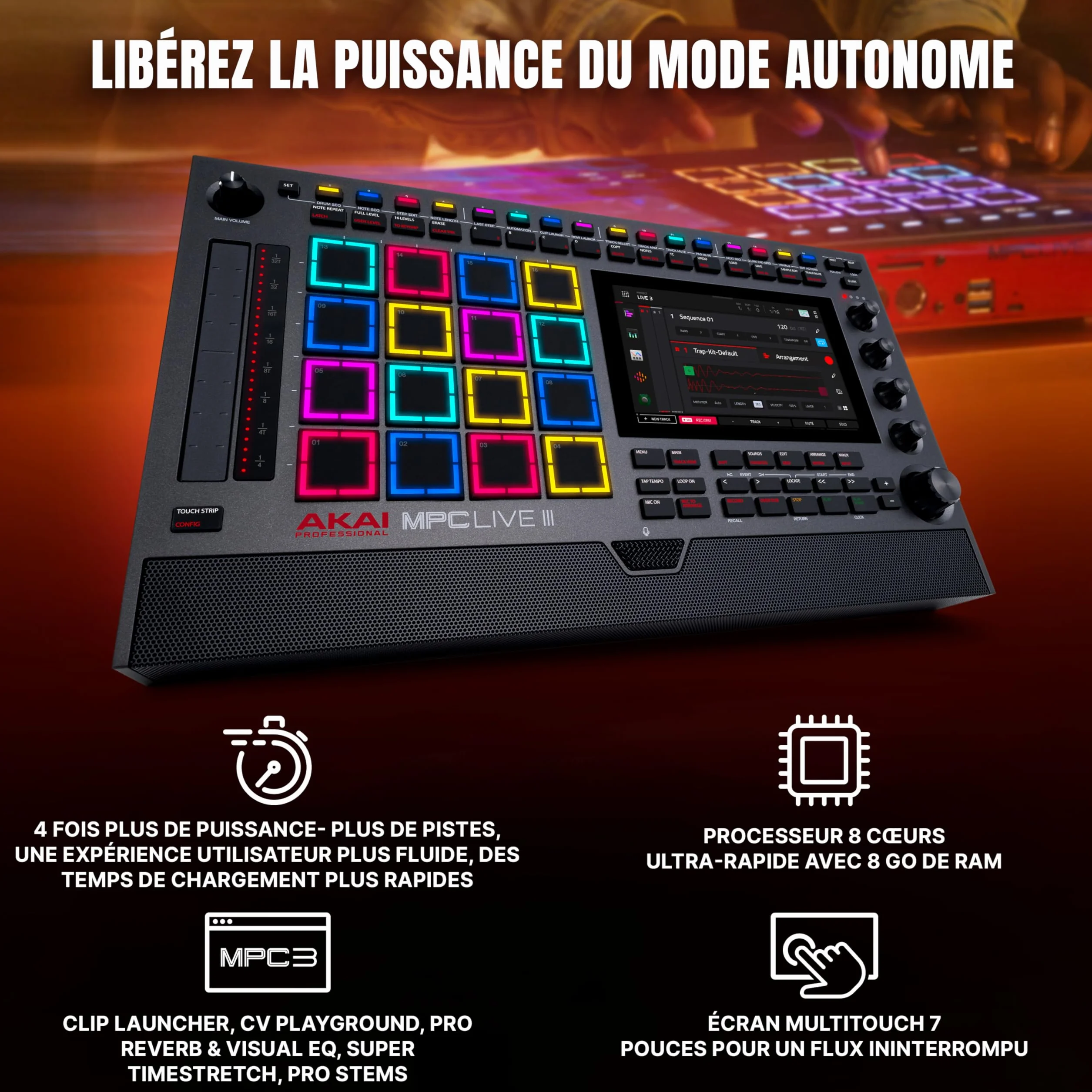 Akai Professional MPC Live III Portable Music Production Center