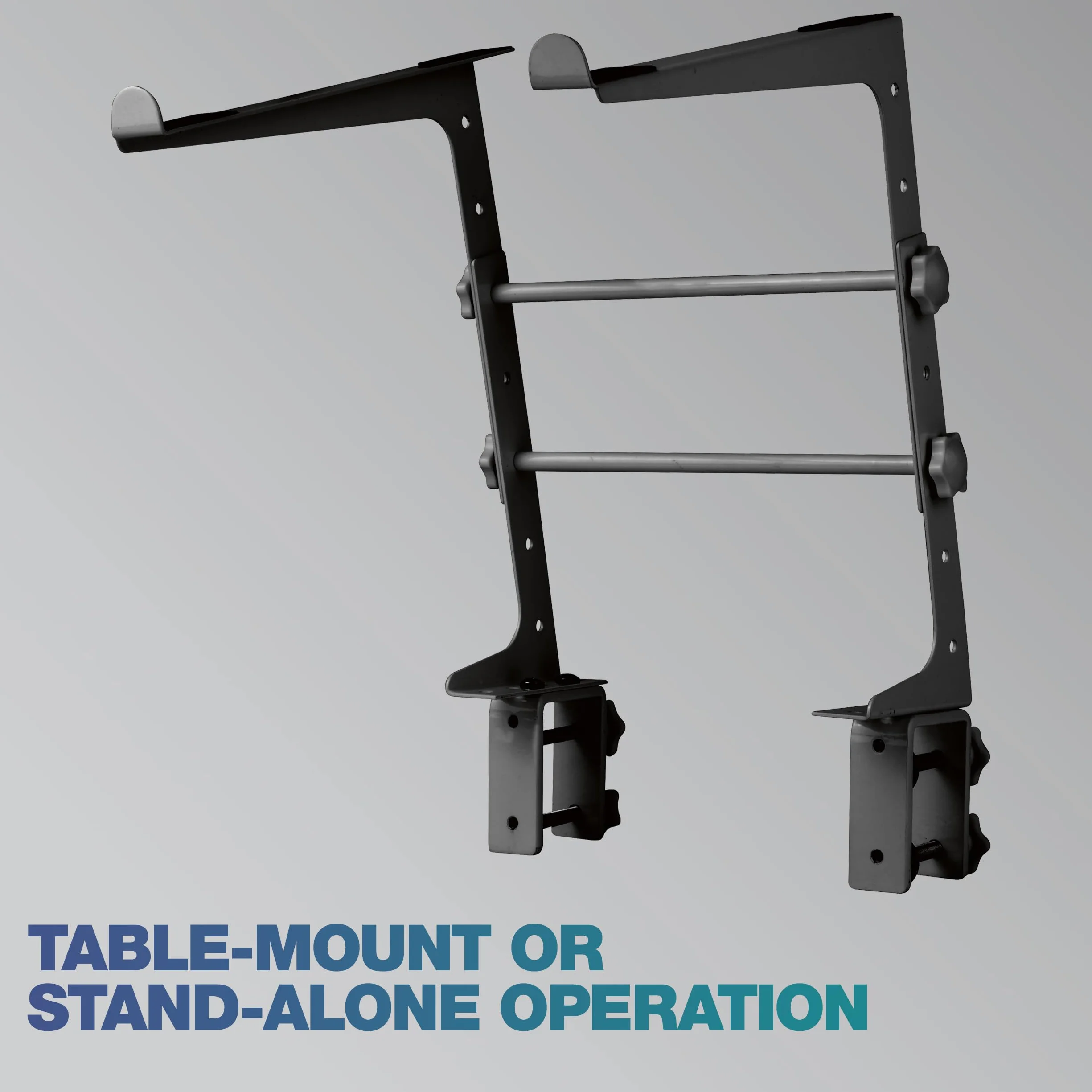 Reloop Laptop Stand V.2 pour ordinateurs portables jusqu'à 17" antidérapant résistant aux vibrations noir