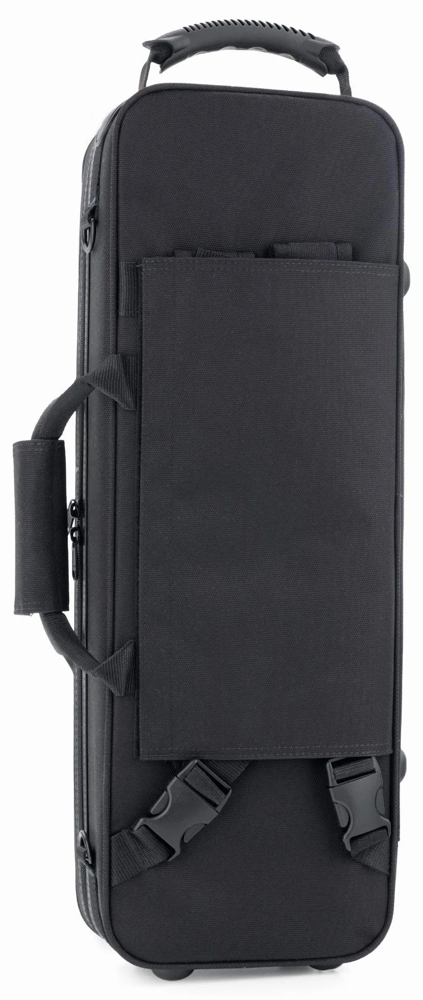 Étui Léger Lechgold pour Saxophone Soprano Droit Lightcase Noir avec Poche Extérieure Harnais Sac à Dos