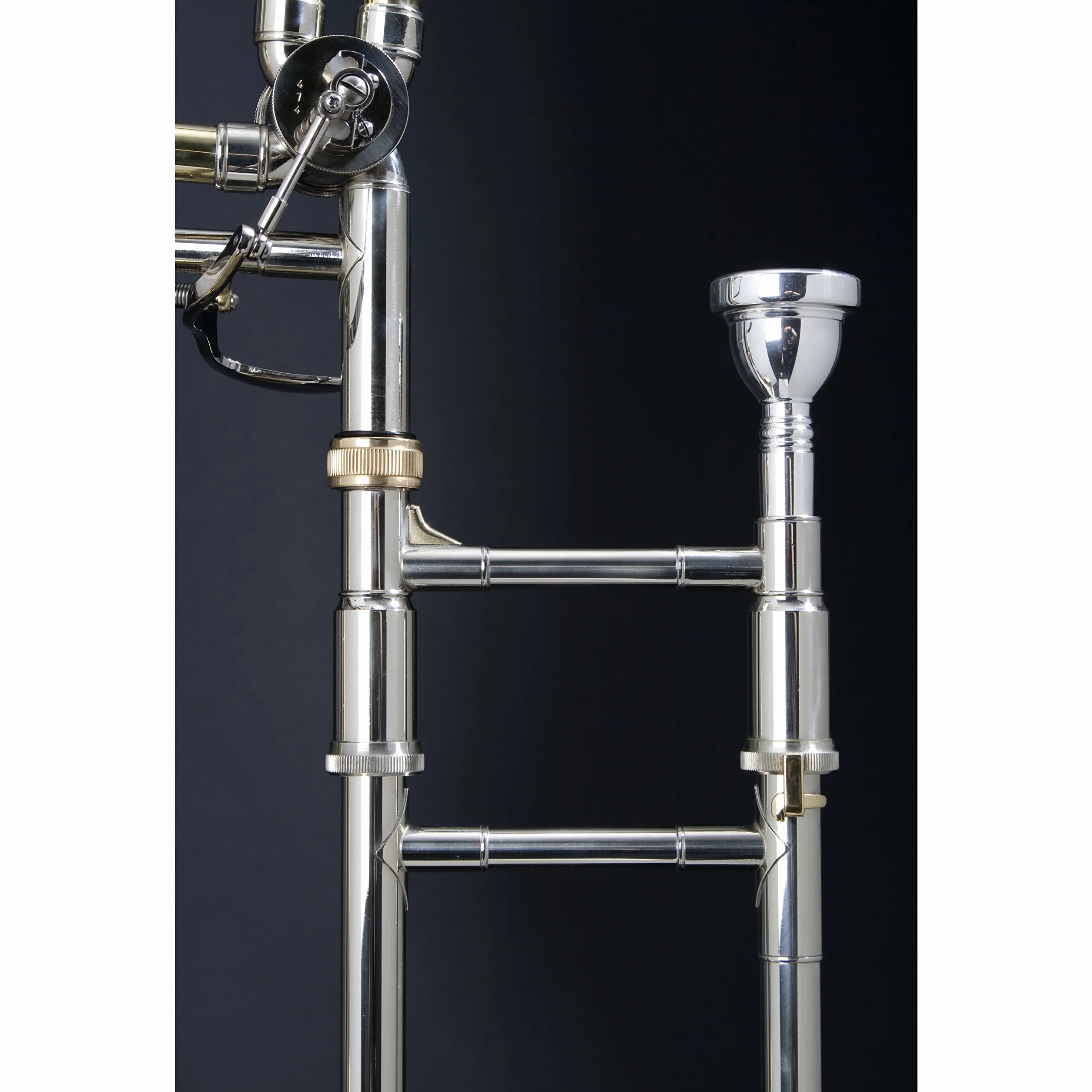 Monzani MZSL-133Q Trombone Tenor Si Bémol/Fa Ténor à Valve