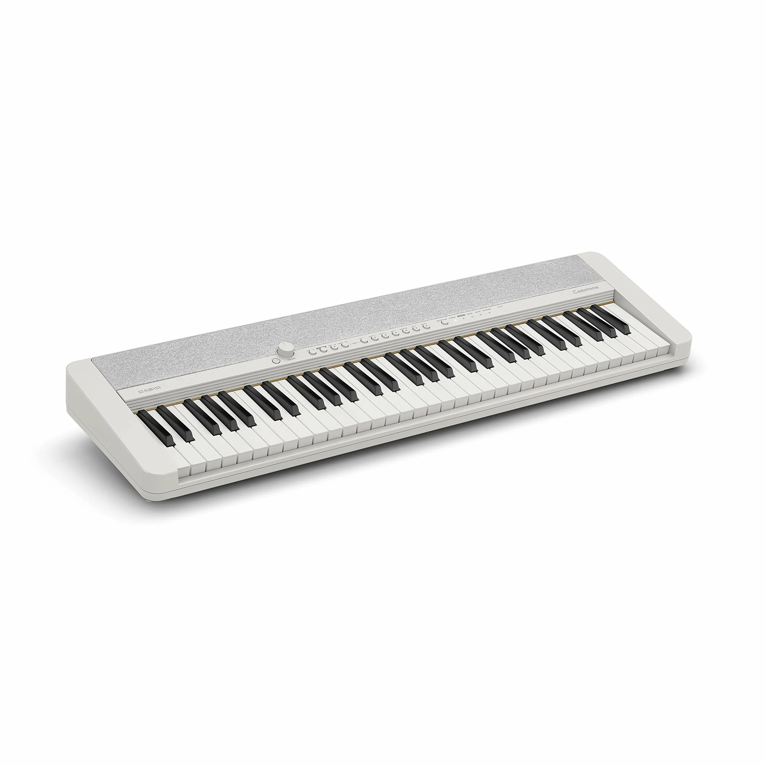 Casio Casiotone CT-S1WE Piano-Keyboard 61 Touches à Frappe Dynamique, 61 sons, Blanc