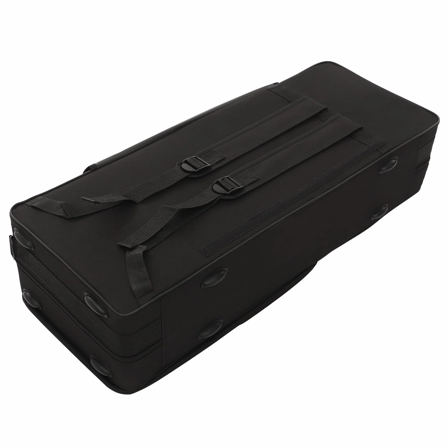 Étui Saxophone Ténor Toile Nylon Housse Transport Mousse Antichoc 31×21×82 cm