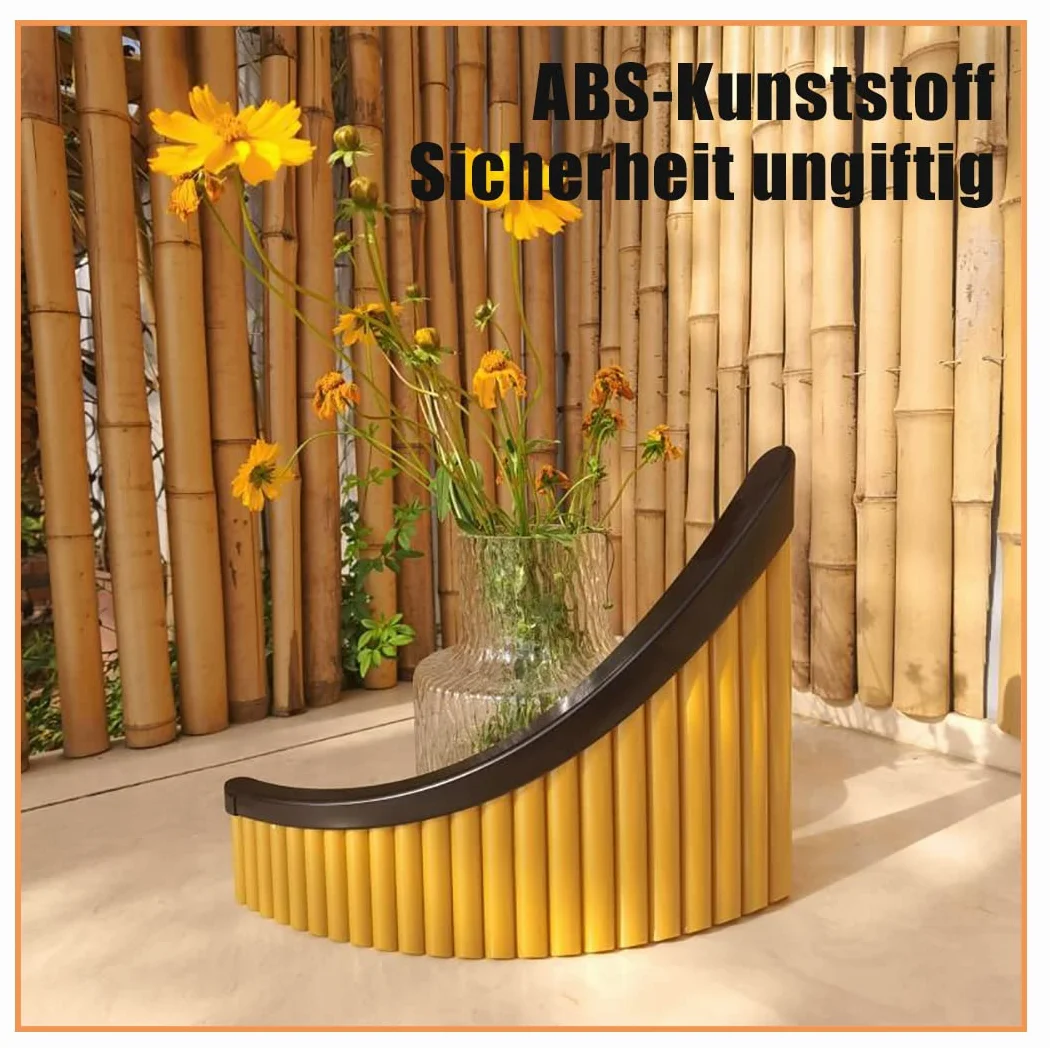 Panflute De ABS 22 Tubes Panpipes en Plastique Flûte De Pan Roumanie Instrument De Musique