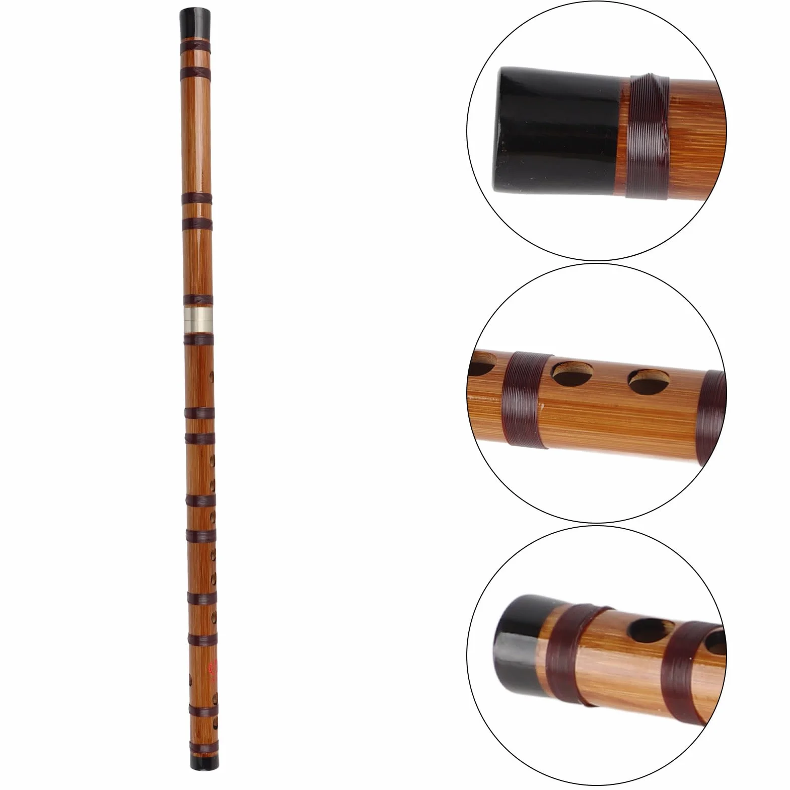 Flûte en bambou Dizi clé F professionnelle son clair riche apprentissage musical concerts détente