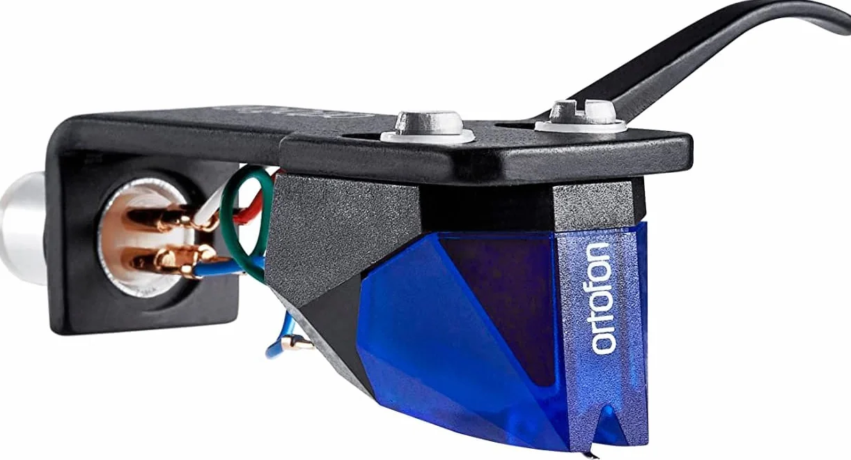 Ortofon 2M Blue Cellule à Aimant Mobile SH-4 Black Bleu/Noir