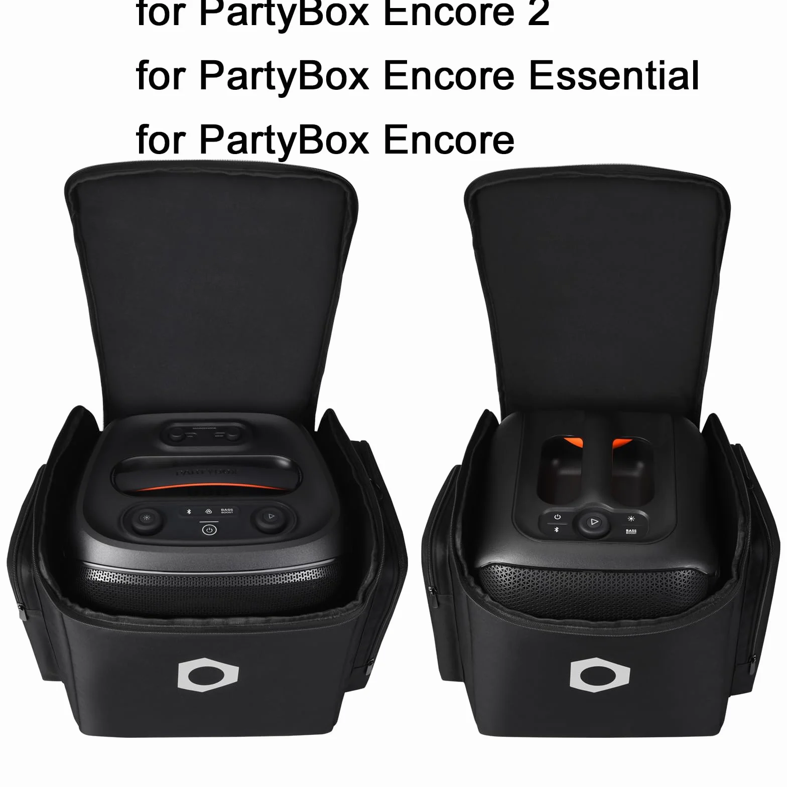 Étui Transport Housse Protection Sac Voyage pour JBL PARTYBOX Encore 2 / PartyBox Encore Essential Enceinte Portable Noir