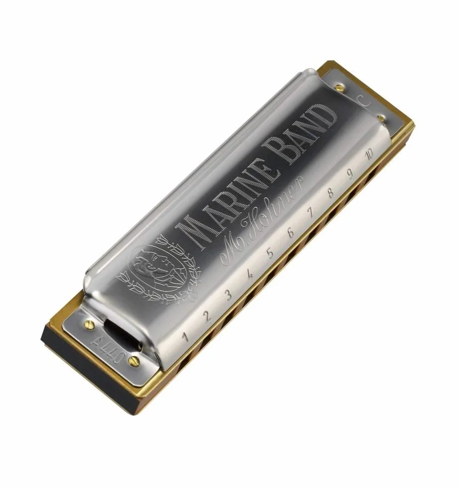 Hohner Marine Band 1896BL harmonica clé de D