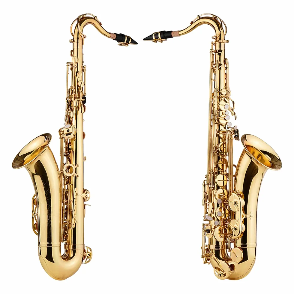 Saxophone ténor COMETX en laiton laqué avec étui
